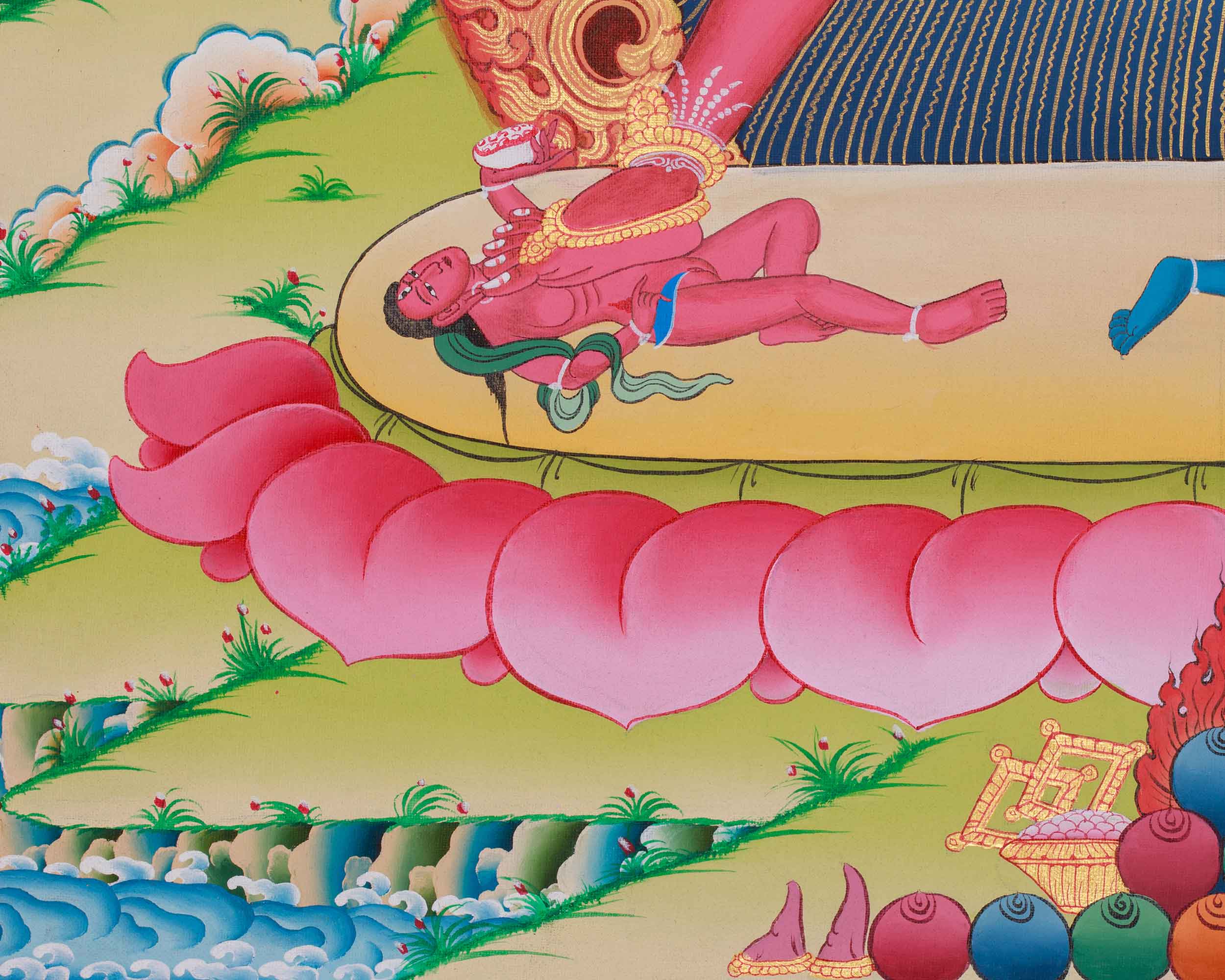 Tantric Vajrayogini Painting | Fierce Goddess of Liberation and Wisdom