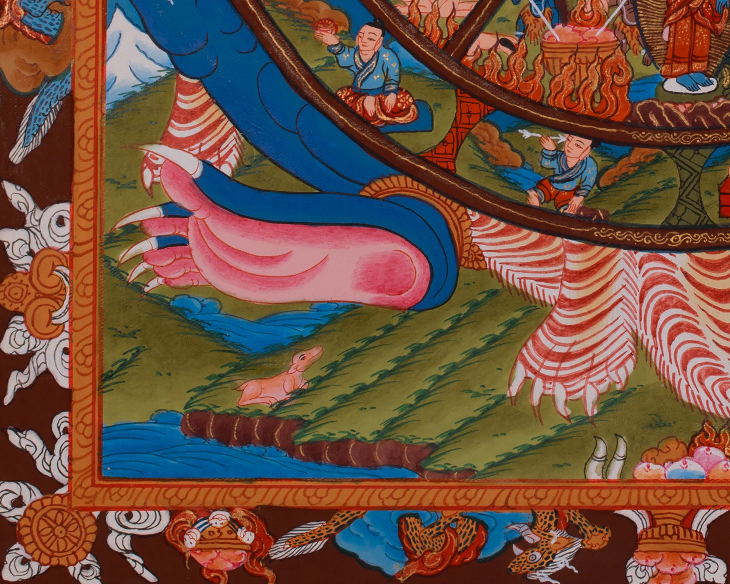 The Buddhist Wheel of Life Thangka | Guide to Samsara and Liberation