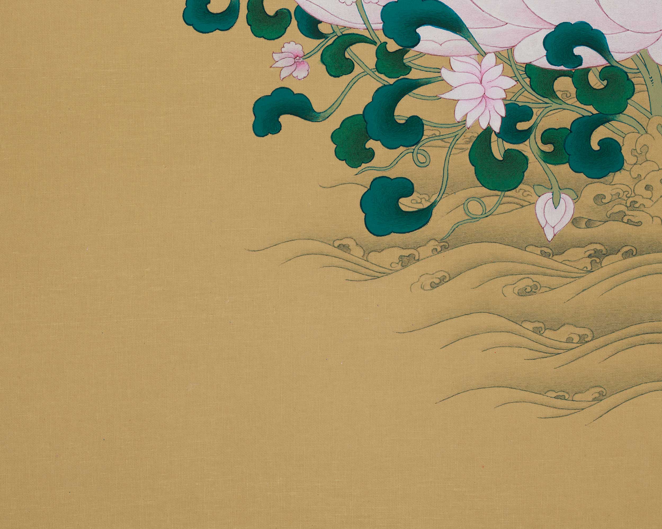 Traditional Bhaisajyaguru Artwork | Medicine Buddha | Spiritual Thangka