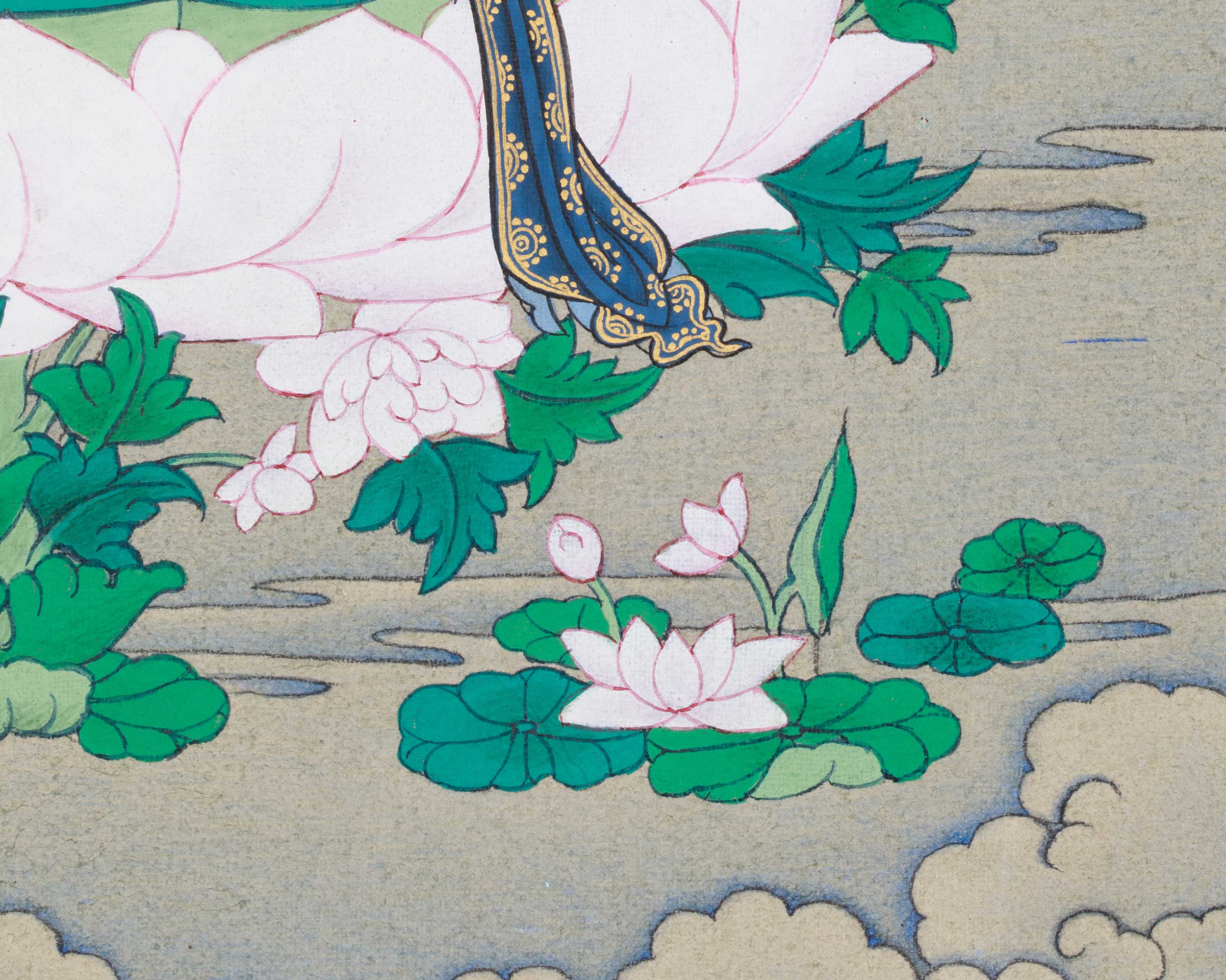 White Tara, Healing Buddhist Goddess | Seven-Eyed Female Buddha