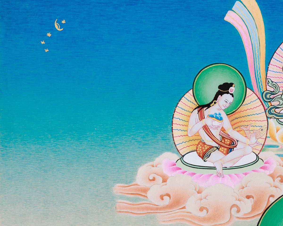 Marpa Buddhist Art | A Founding Master of The Kagyu Lineage | Tibetan Deity