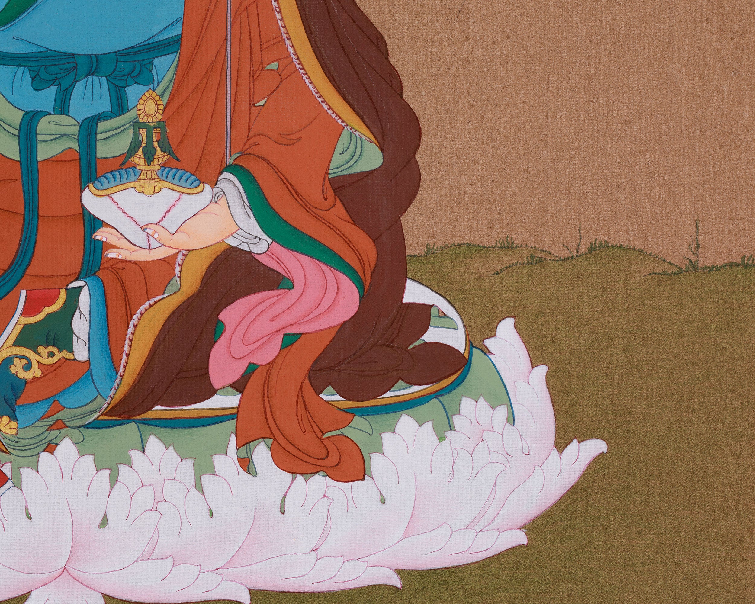 Spiritual Leader, Padmasambhava Artwork | The Lotus-Born Teacher of Tibetan Buddhism