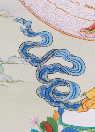1000 Armed Chenrezig Bodhisattva Thangka | Divine Protection
