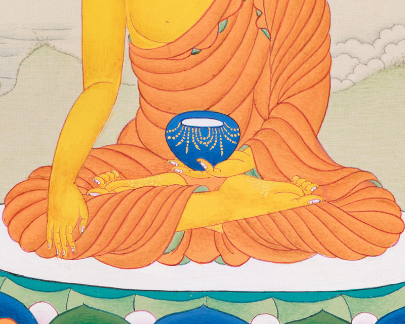 Buddha Shakyamuni Small Thangka