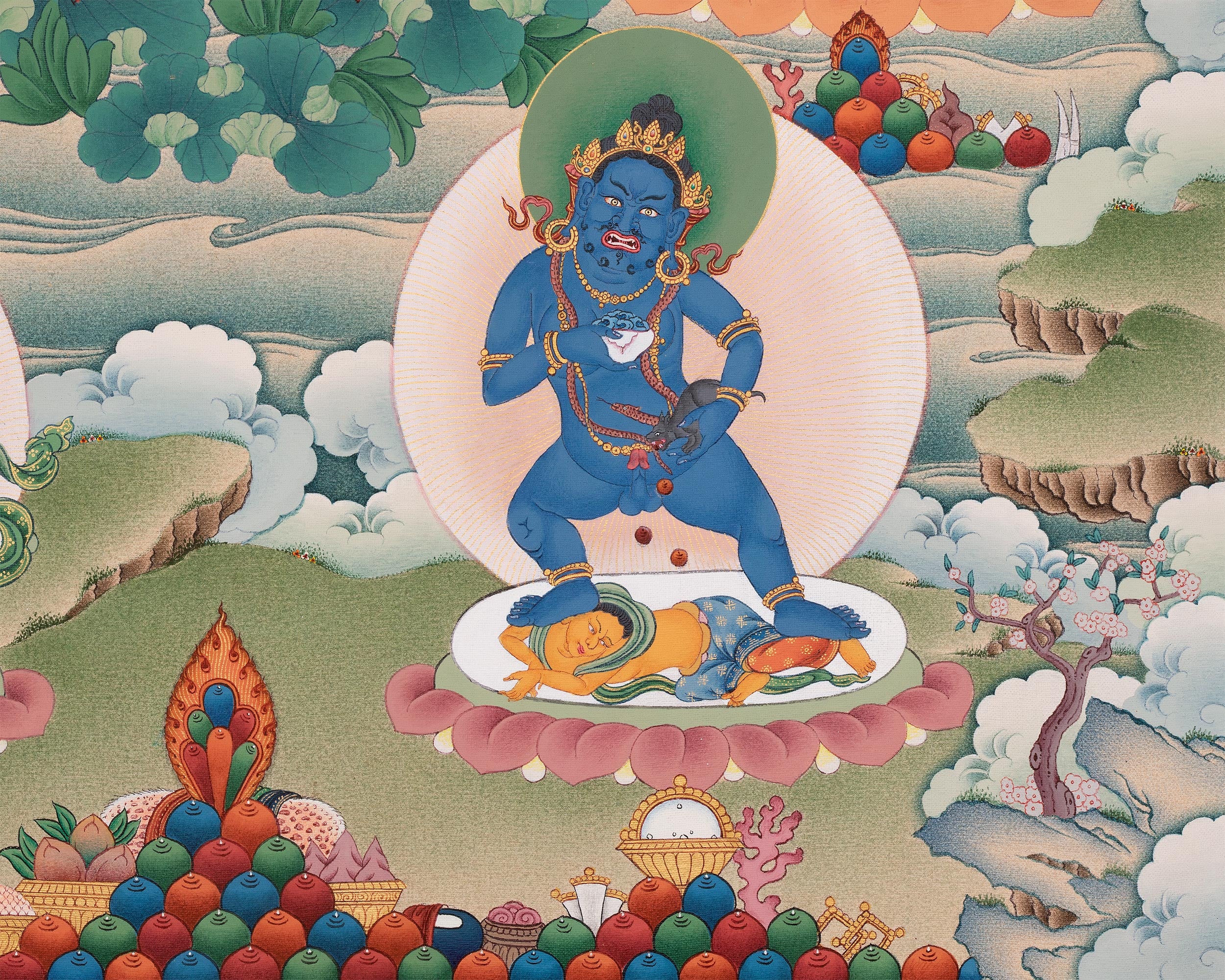 Pema Jungne with Four Dzambalas | Lotus Born Manifestation of Guru Rinpoche