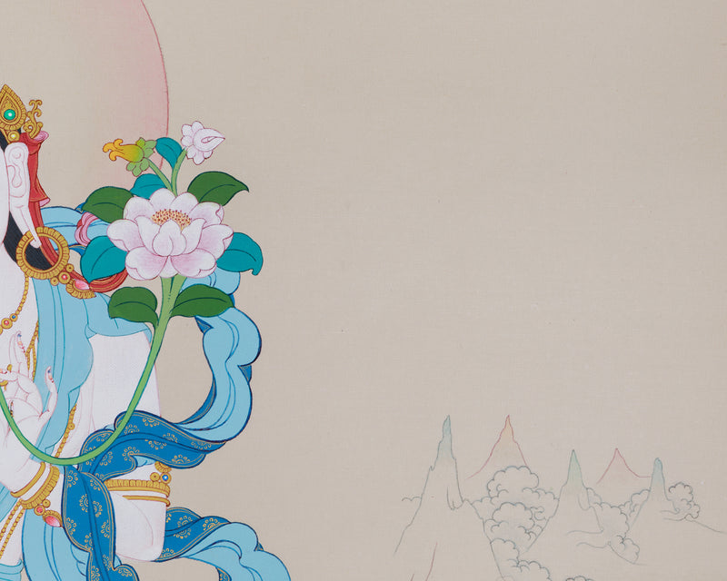 Sita Tara Thangka | Goddess of Compassion and Long Life