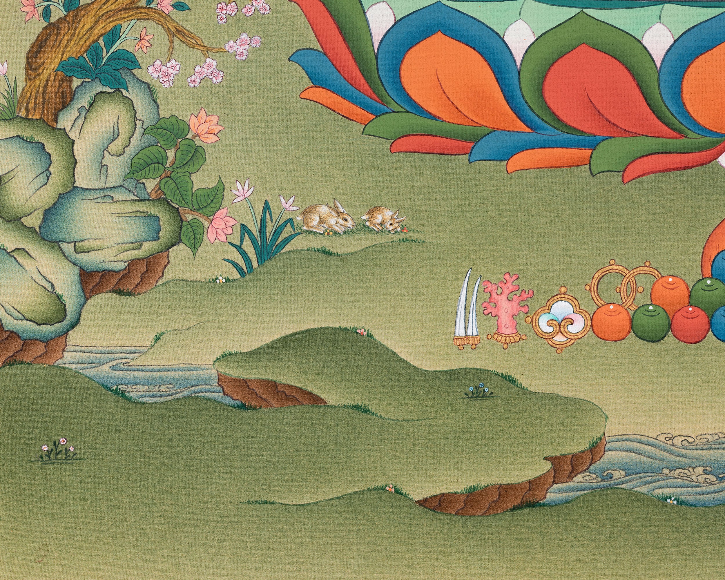 Tsongkhapa Canvas Print | Spiritual Teacher and Protector of the Dharma