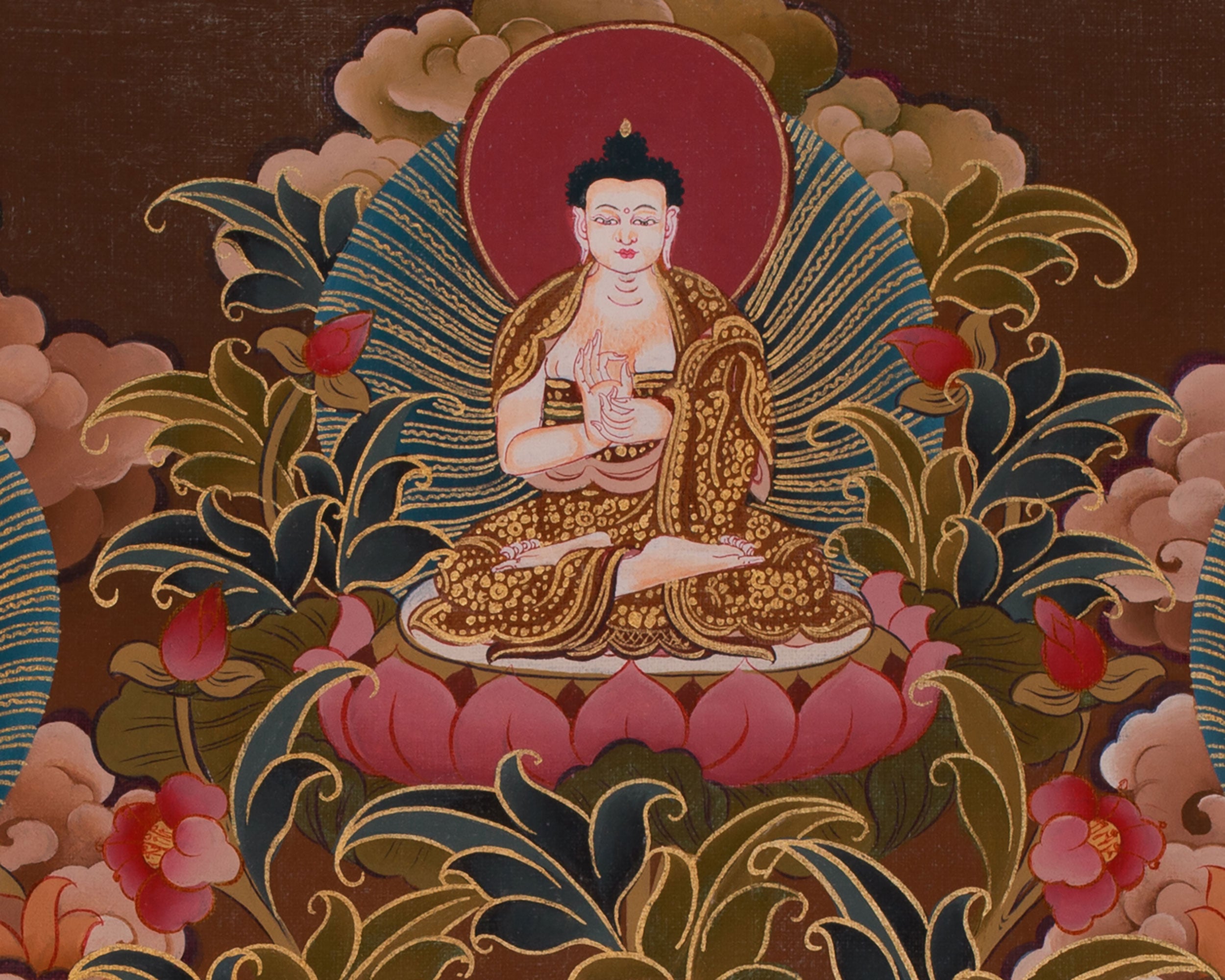 Three Great Bodhisattvas of Compassion and Enlightened Wisdom and Power