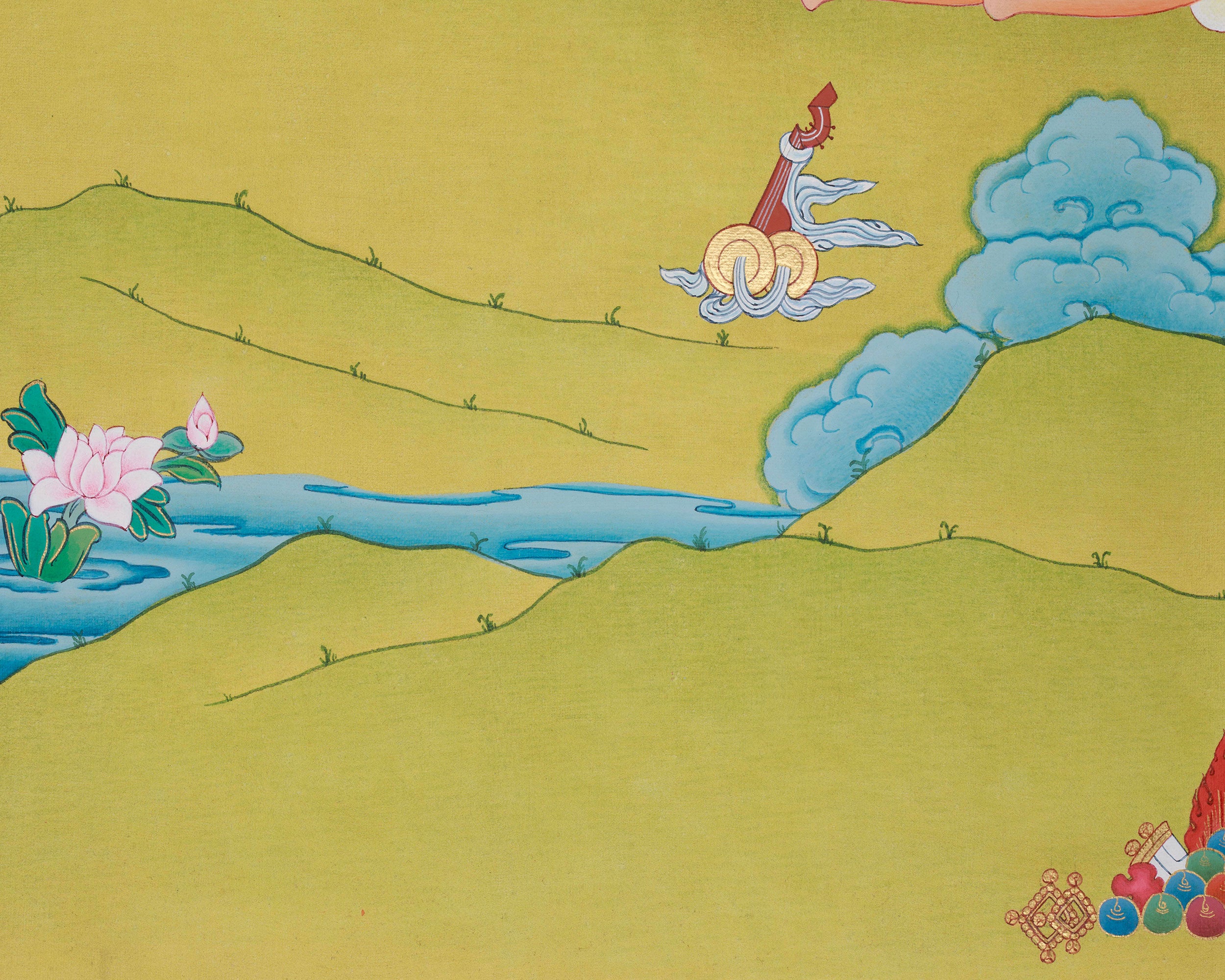 Female Buddha Tara Thangka | Symbol of Compassion and Enlightenment