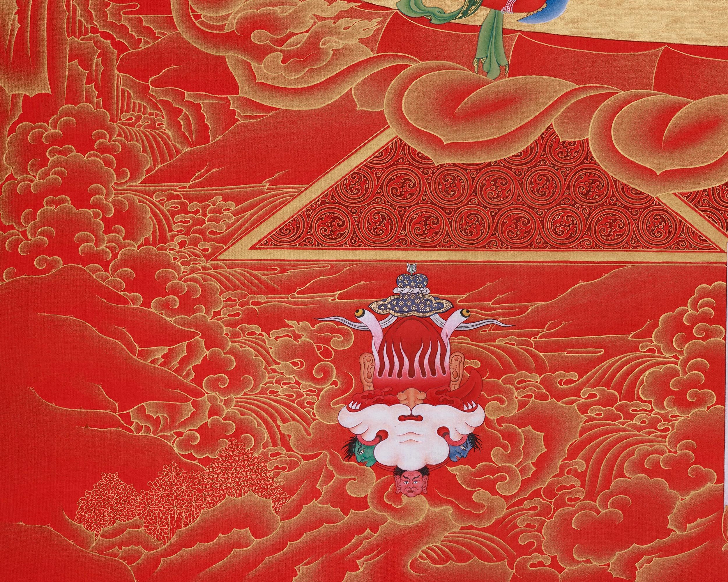 Female Deity Vajrayogini Thangka | The Queen of Dakini