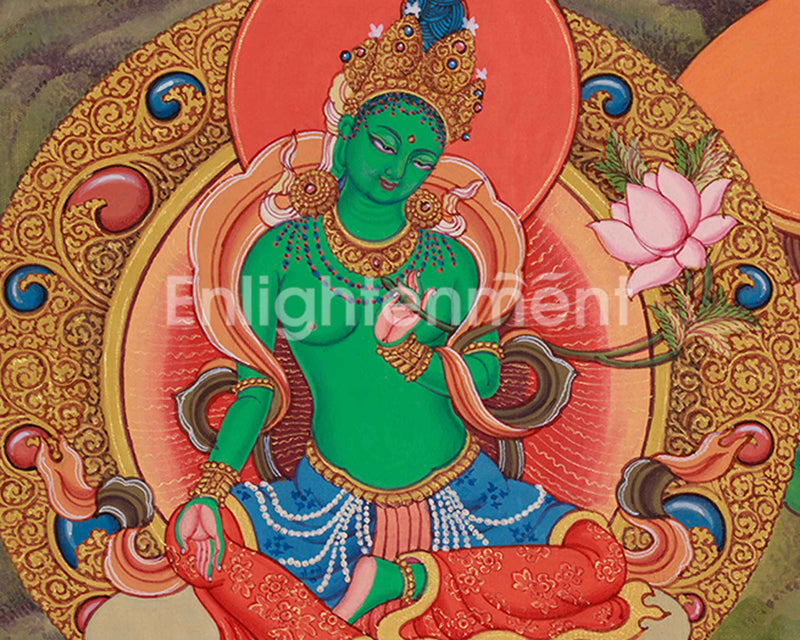 Vajrayogini Dakini Thangka | The Goddess Of Yoga Tantra | Traditional Artwork