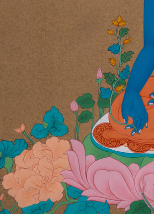 Bhaiṣajyaguru (Medicine Buddha) | Lapis Lazuli Buddha of Healing & Protection