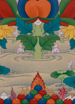 Bodhisattva of Wisdom Manjushri | Radiating Knowledge and Spiritual Guidance