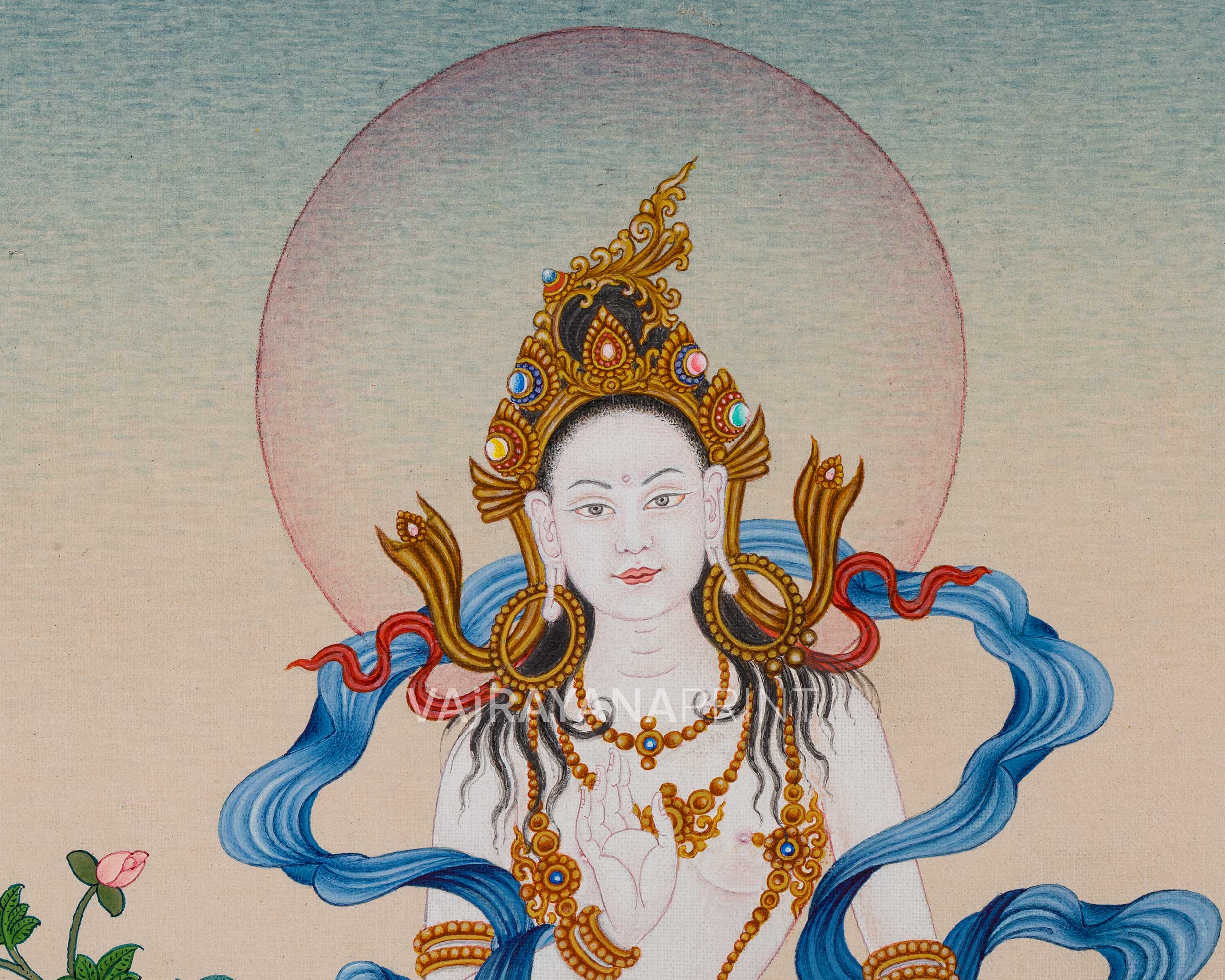 Yeshe Tsogyal and Mandarva| Spiritual Consorts of Padmasambhava
