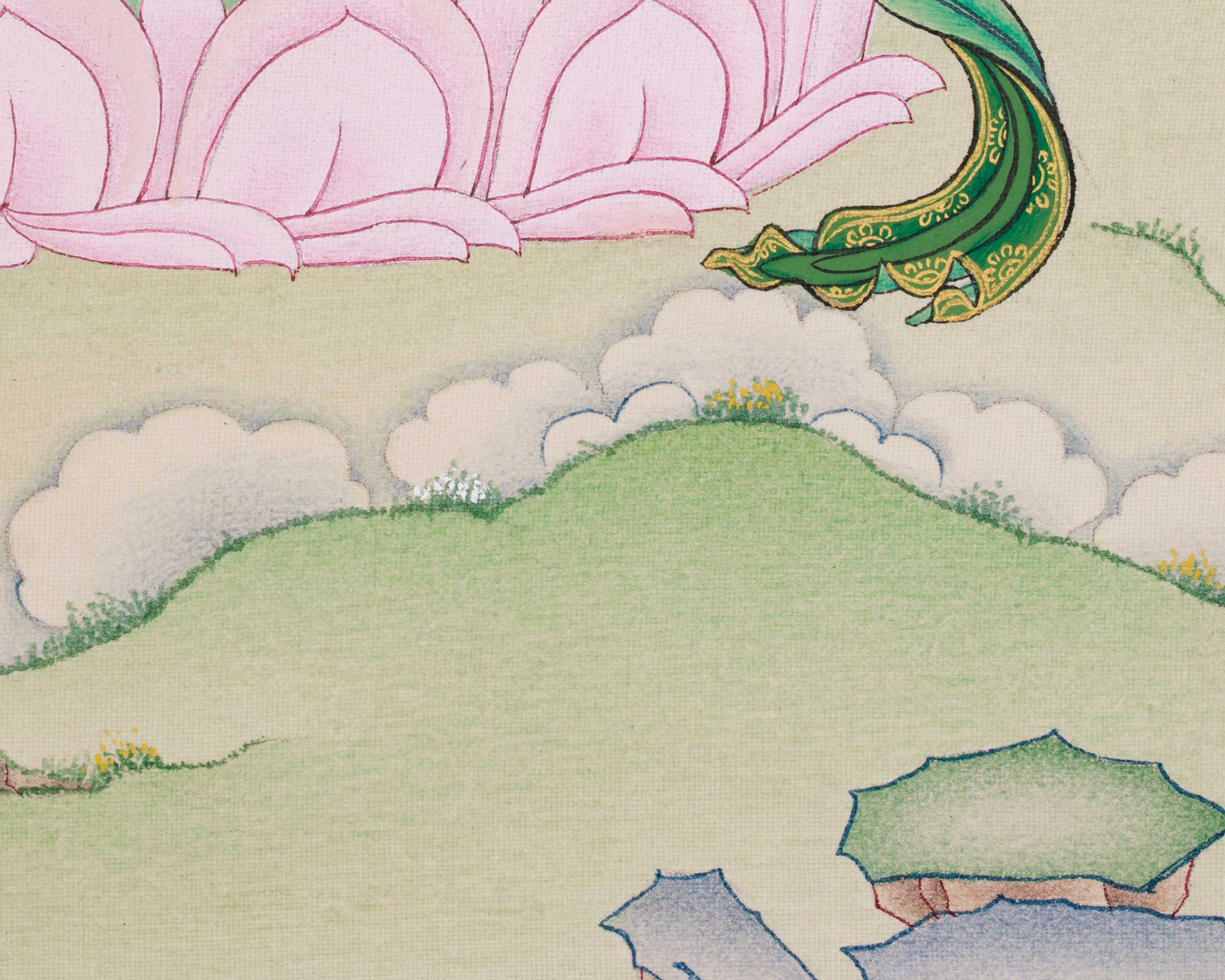 Kshitigarbha Artwork | The Bodhisattva of Compassion and Protector of Souls