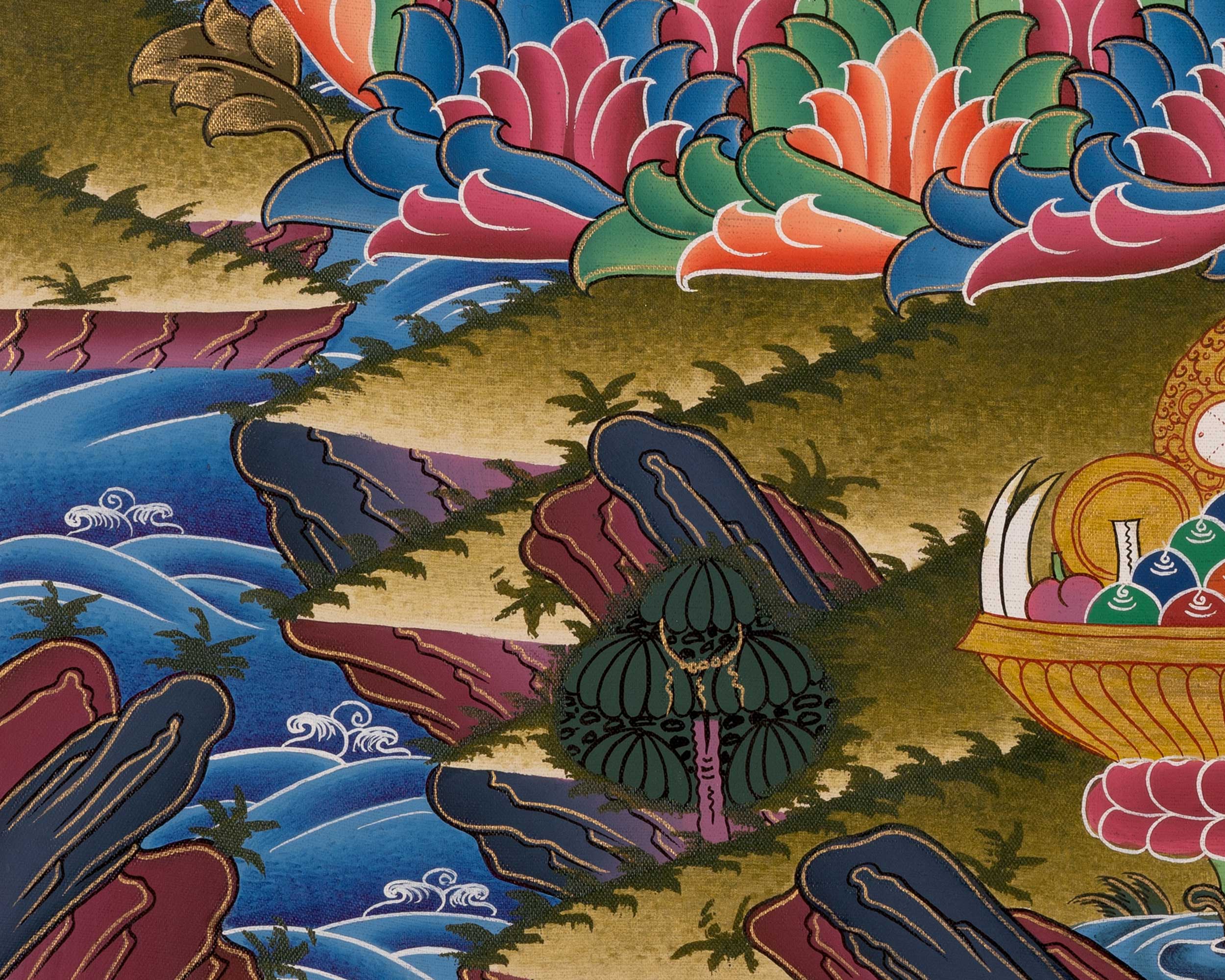 Buddha Samantabhadra Thangka | Tantric Union of Wisdom & Compassion