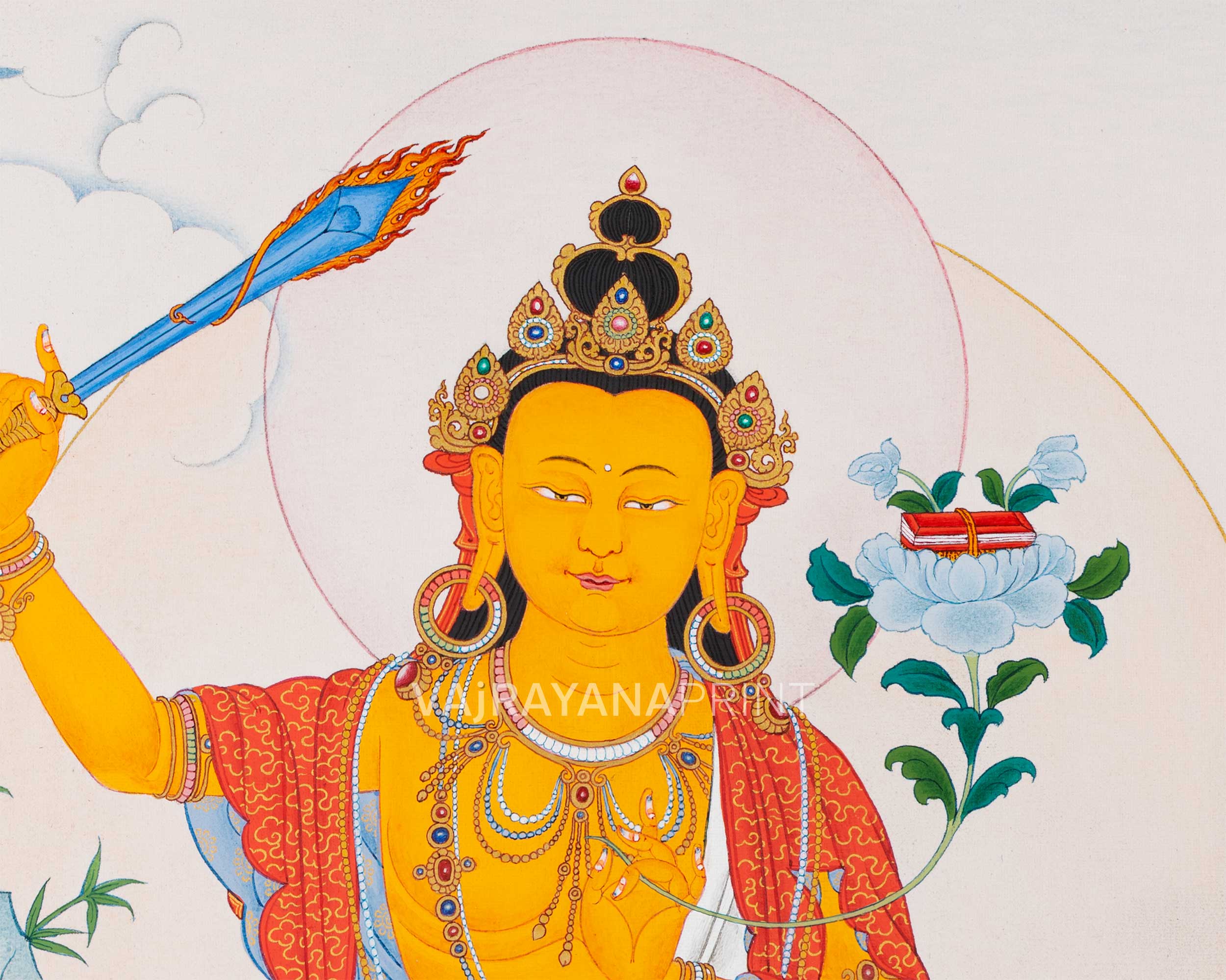 Chenresig-Manjushri-Vajrapani-Thangka Print Set