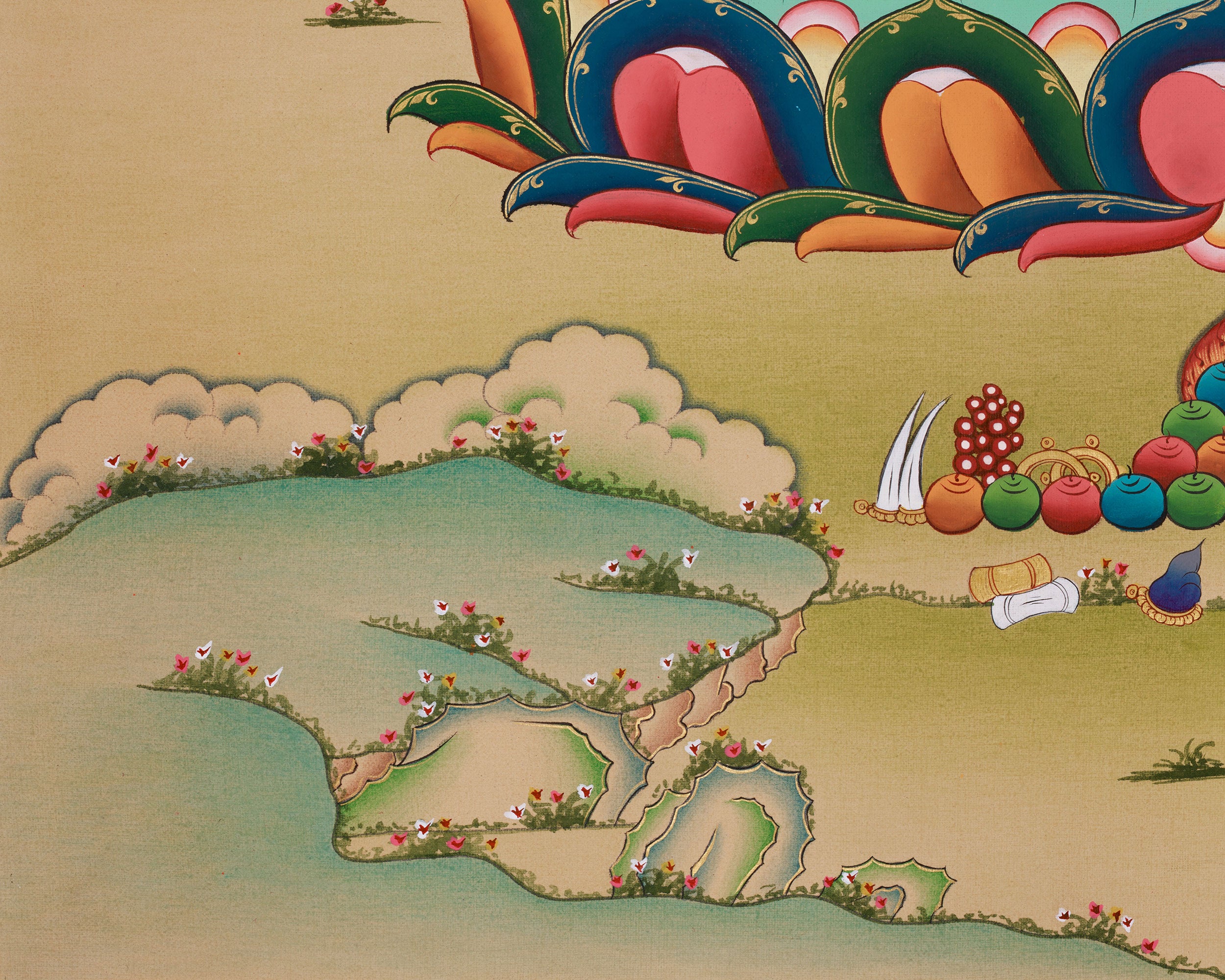 Religious Shakyamuni Buddha Canvas Print | Sage of Shakya Clan