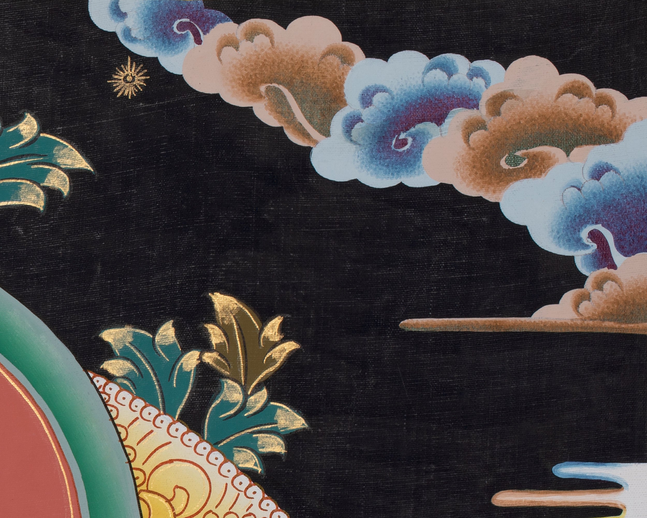 Vajrasattva, Bodhisattva of Purification | Hand-Painted Dorje Sempa