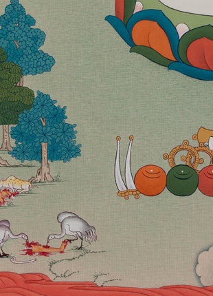 Machig Labdron Giclee Print | Chod Master & Wisdom Dakini