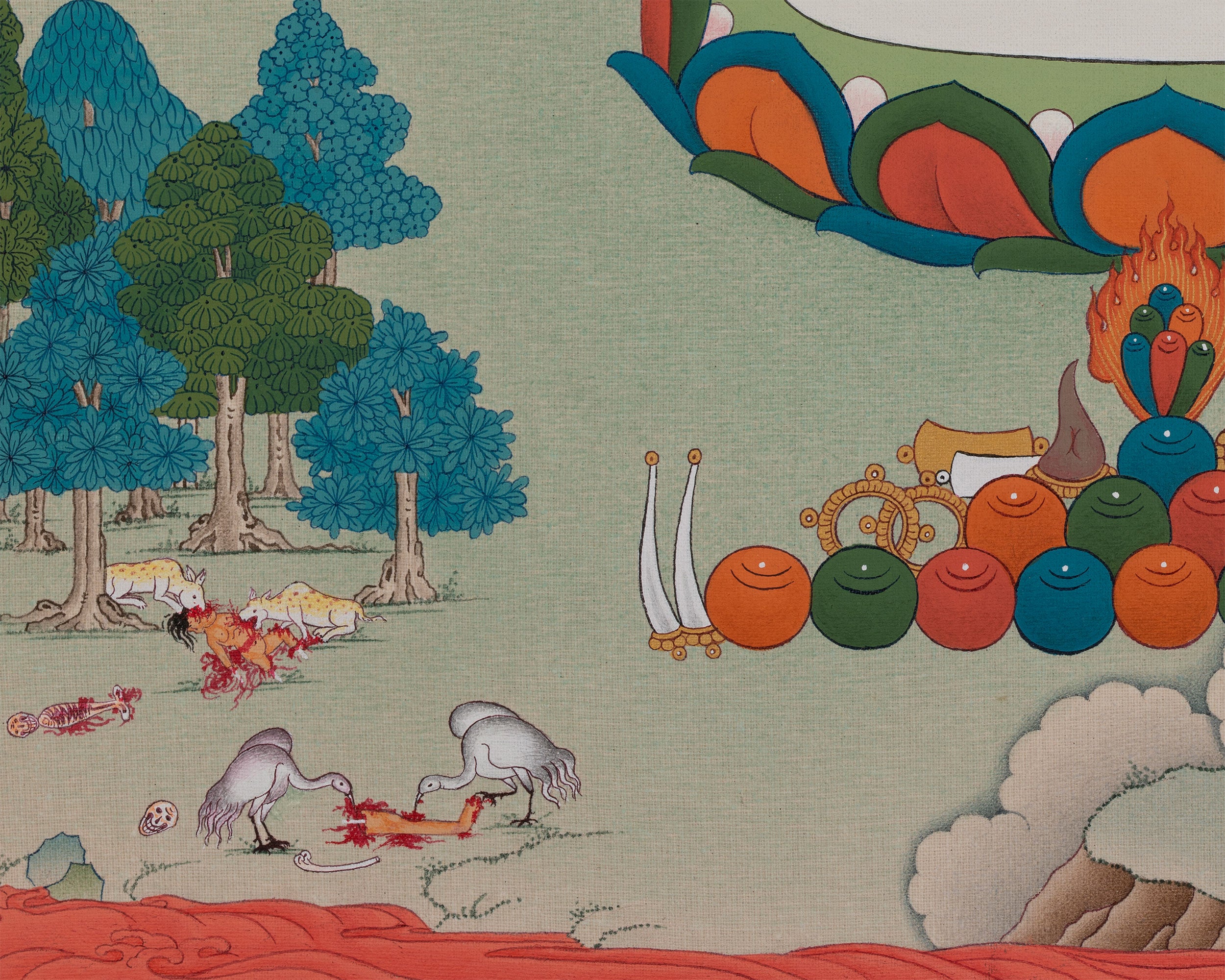 Machig Labdron Giclee Print | Chod Master & Wisdom Dakini