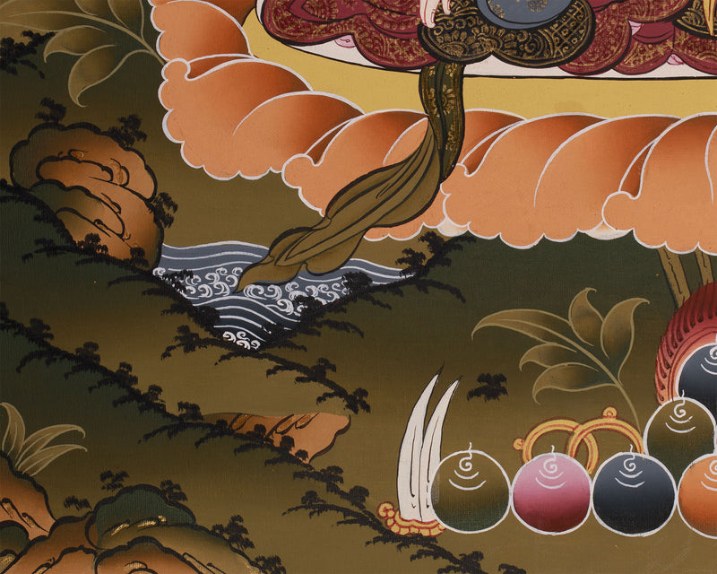 Namgyalma, The Long-Life Goddess Thangka | Ushnisha Vijaya Art