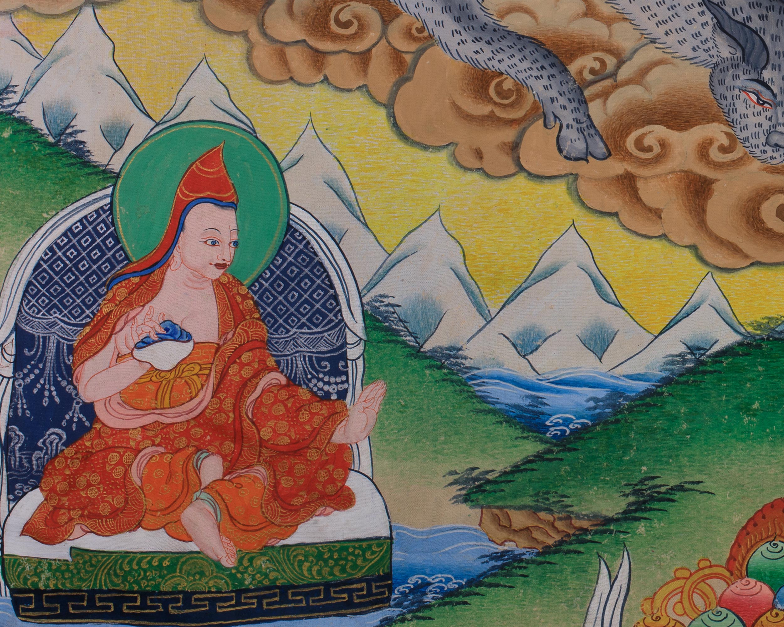 Garab Dorje Thangka | An Inspiring Depiction of the First Dzogchen Master