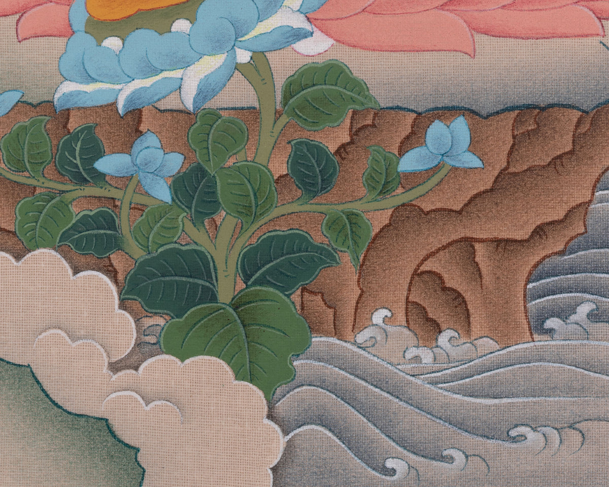 Green Tara Himalayan Thangka | Mother of Liberation | Swift Protection