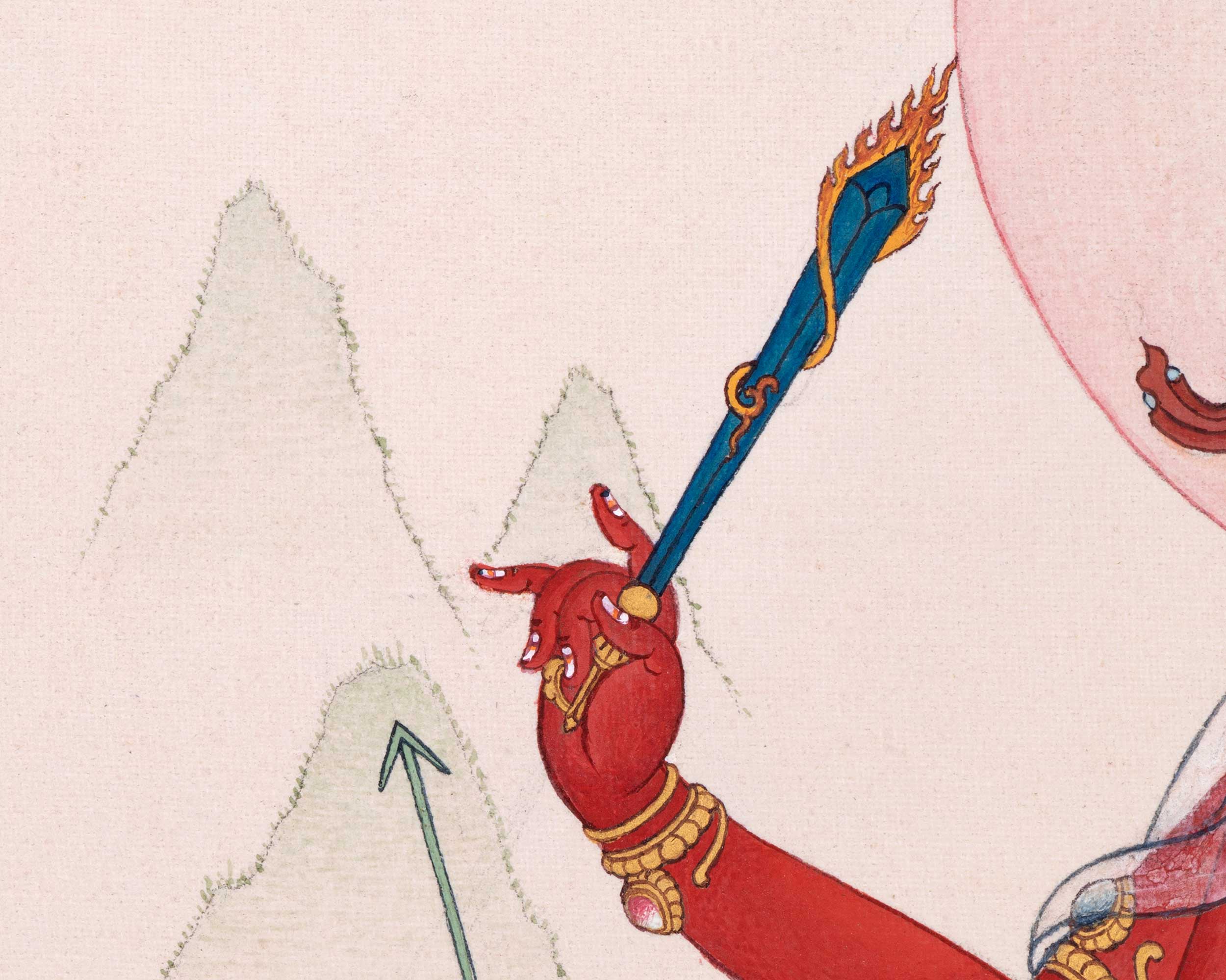 Paripacaka Tara  | 21 Tara of Surya Gupta Thangka