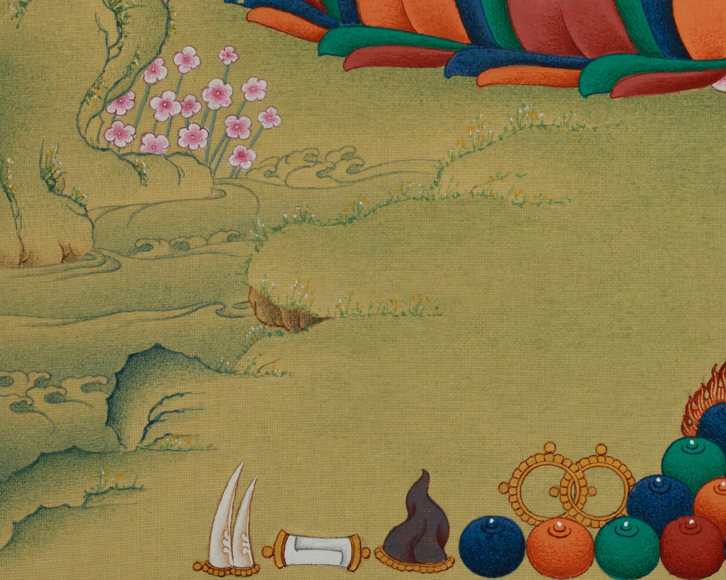 Shakyamuni Buddha Wall Art for Meditation | Buddhist Art for Peace and Enlightenment