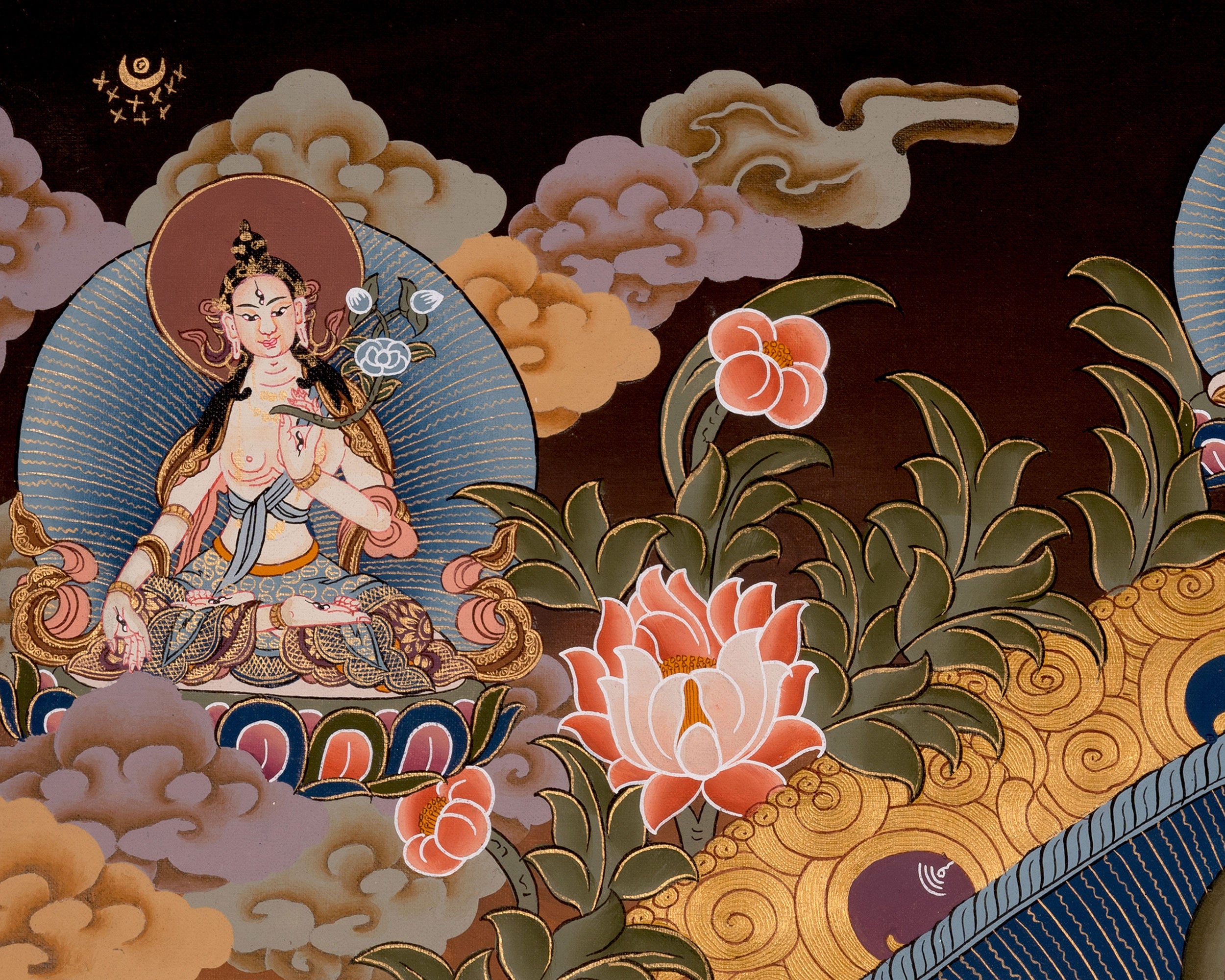 Thousand Armed Avalokiteshvara Painting | Buddhist Art of Mercy and Enlightenment