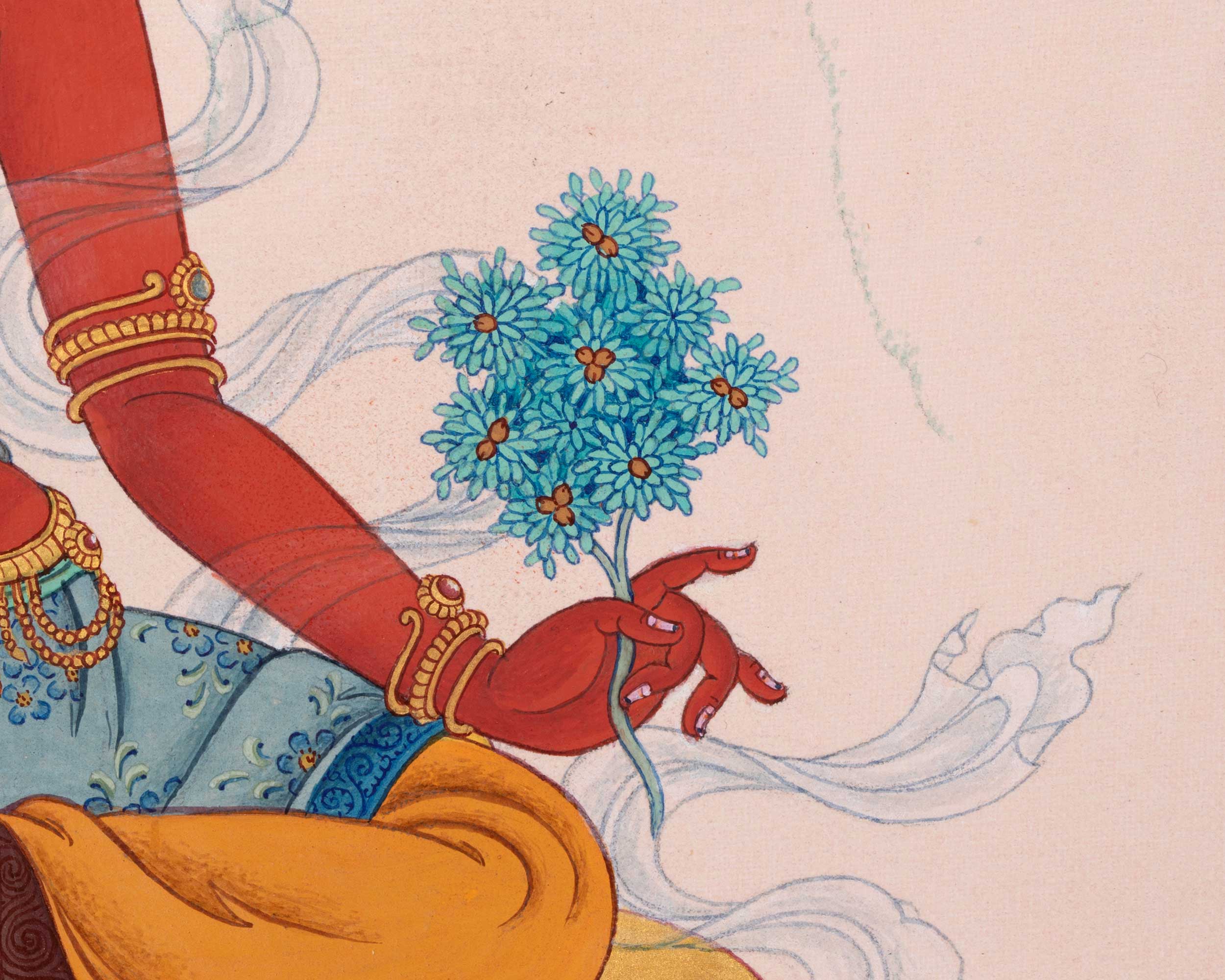 Raga Nisudana Tara | 21 Tara of Surya Gupta Thangka