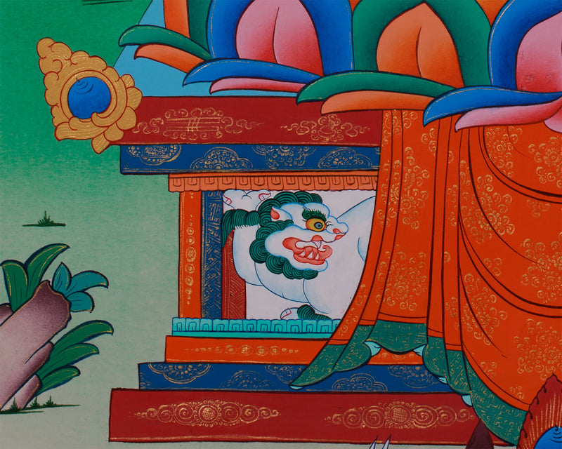 Samantabhadra Yab Yum Thangka | A Sacred Union of Wisdom and Compassion