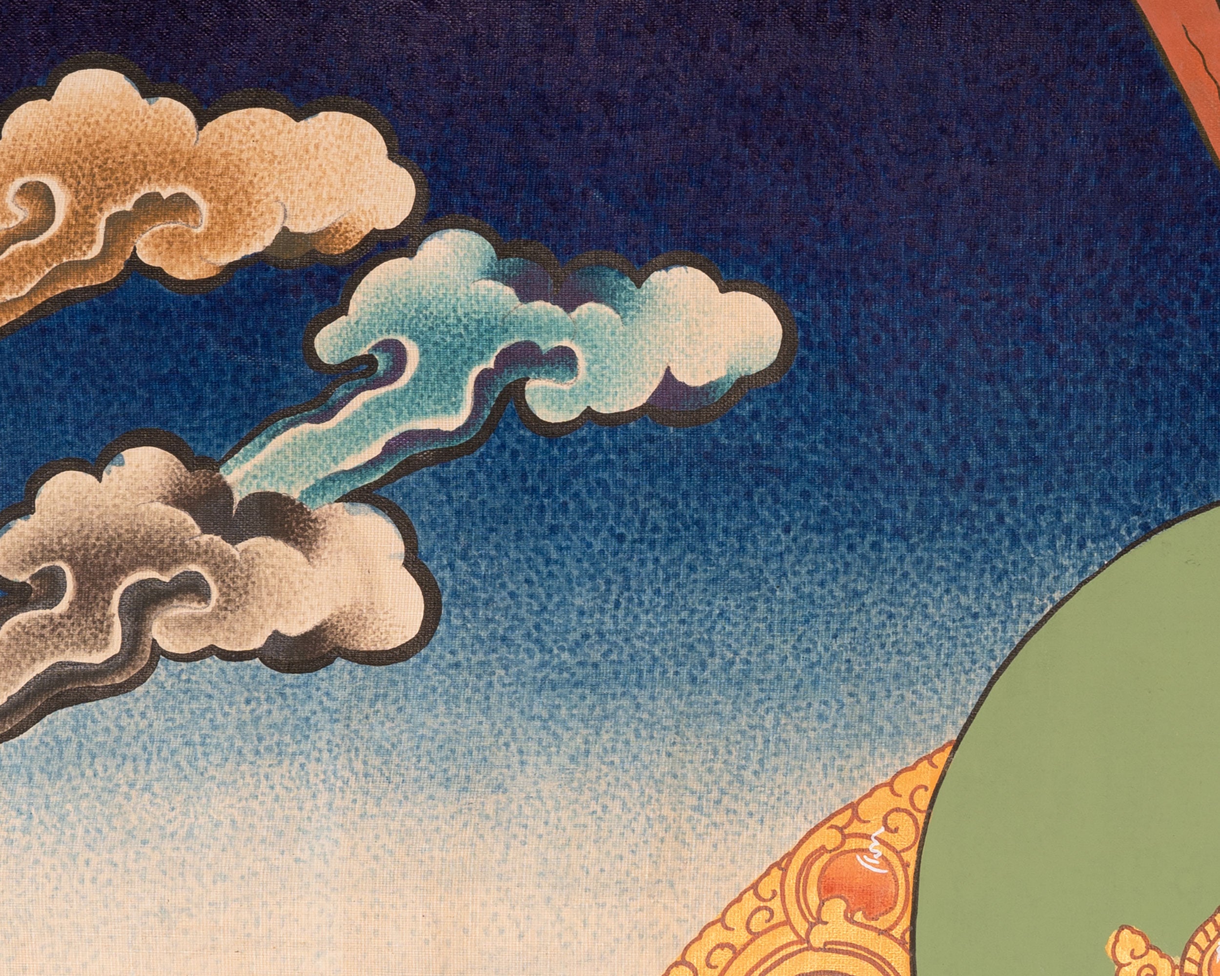 4 Arm Chenrezig Bodhisattva | Compassion Deity Art