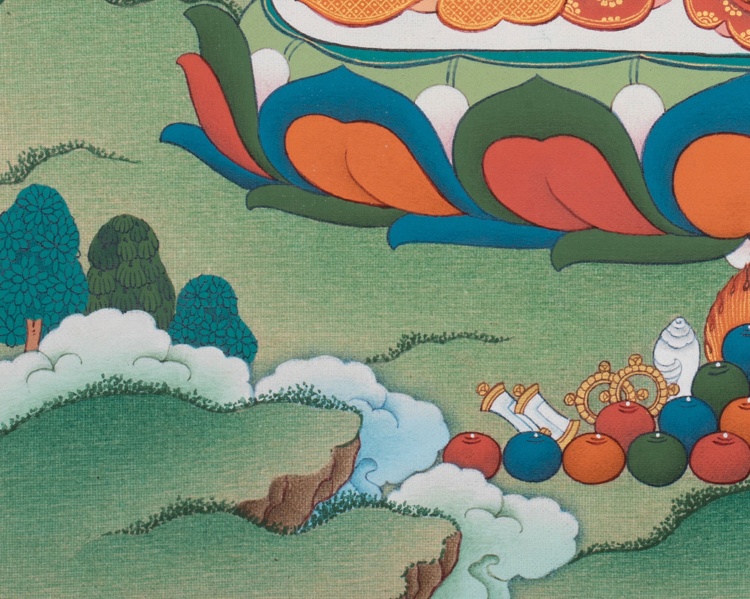 Atisha Canvas Print | High-Quality Giclee Print of Indian Buddhist Master