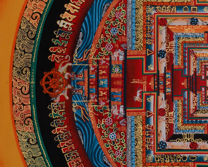 Kalachakra Meditation Mandala | Journey to Inner Peace and Enlightenment