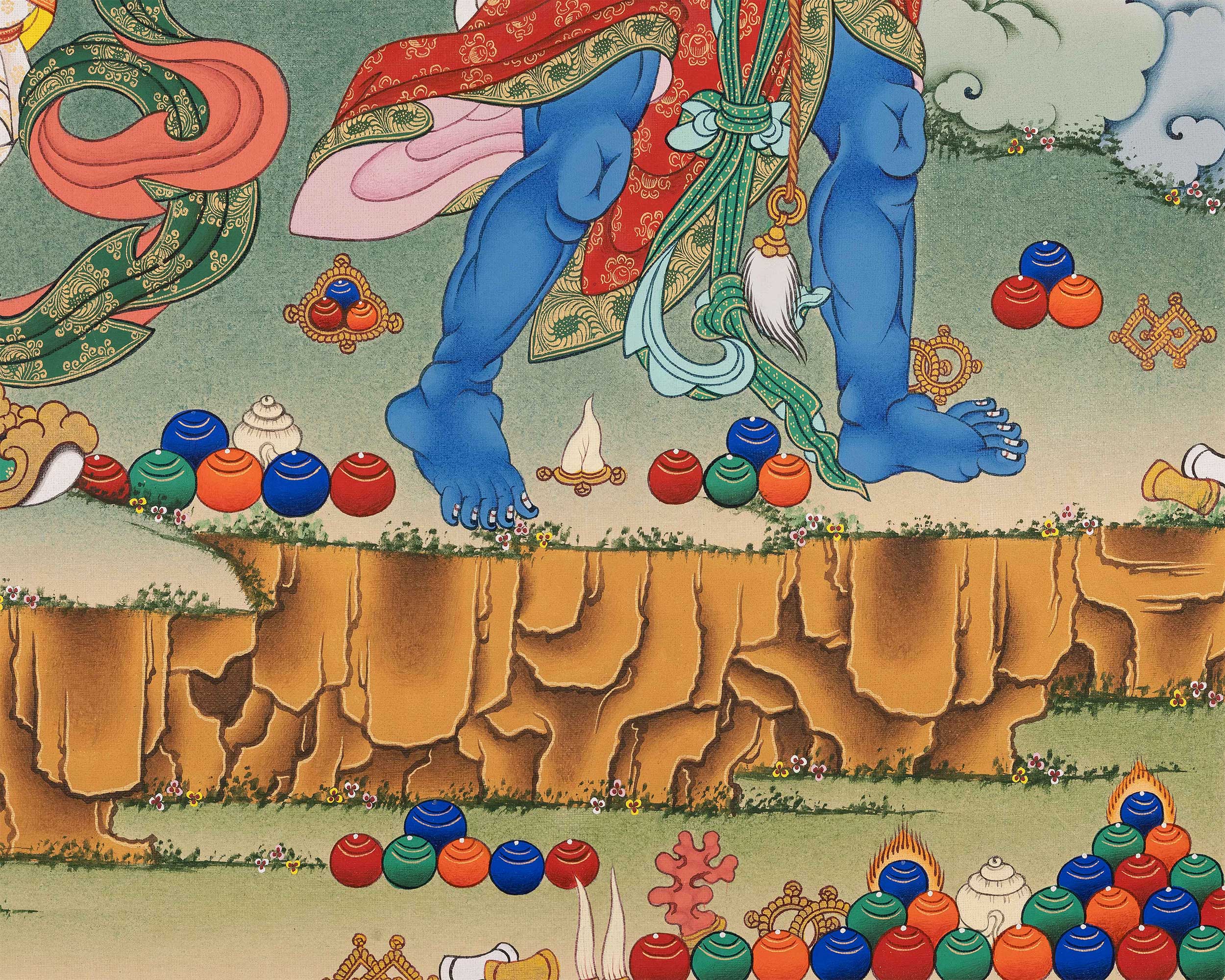 Premium Virudhaka Giclee Print | Leader of the Kumbhanda in Buddhism