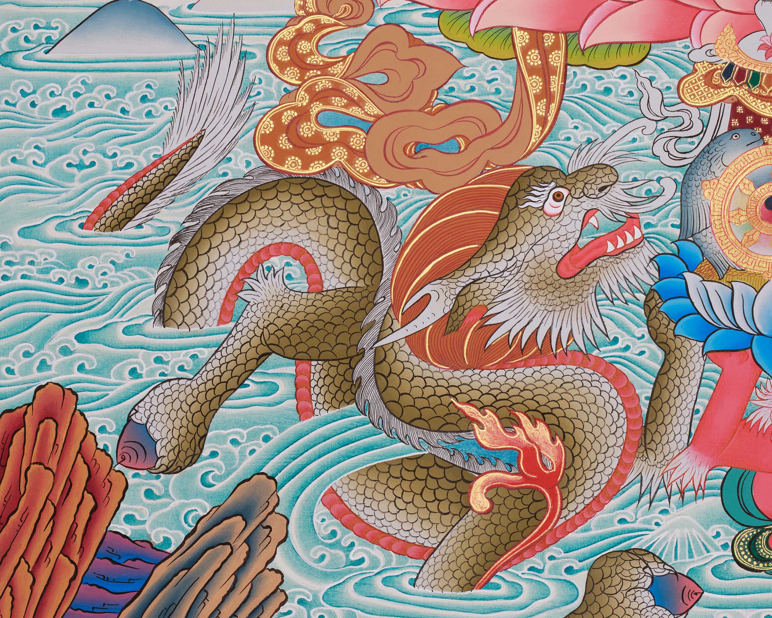 Tibetan Cundi Thangka | Manifestation of Spiritual Power