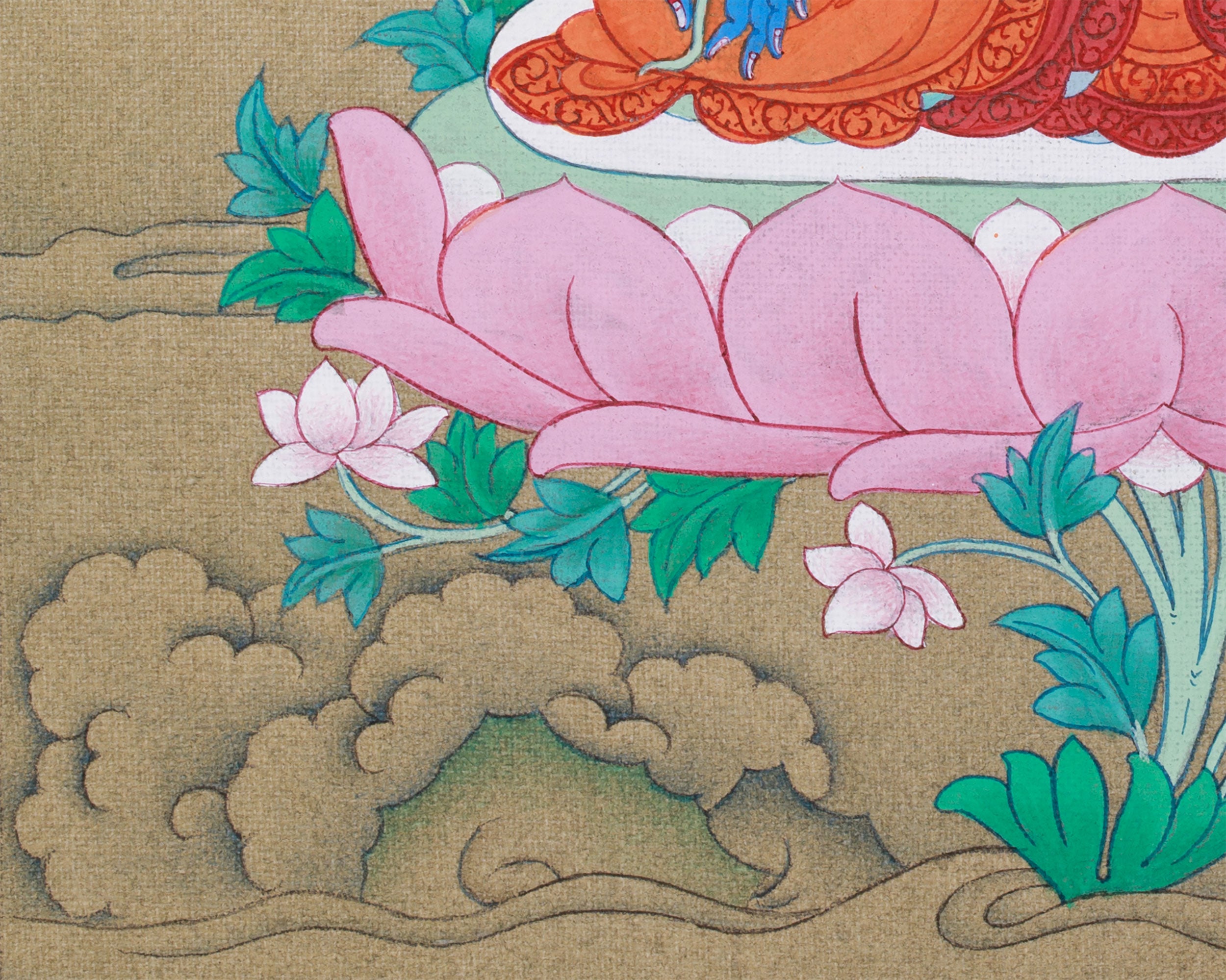 Bhaisajyaguru’s Blessing | Medicine Buddha Thangka for Meditation & Balance