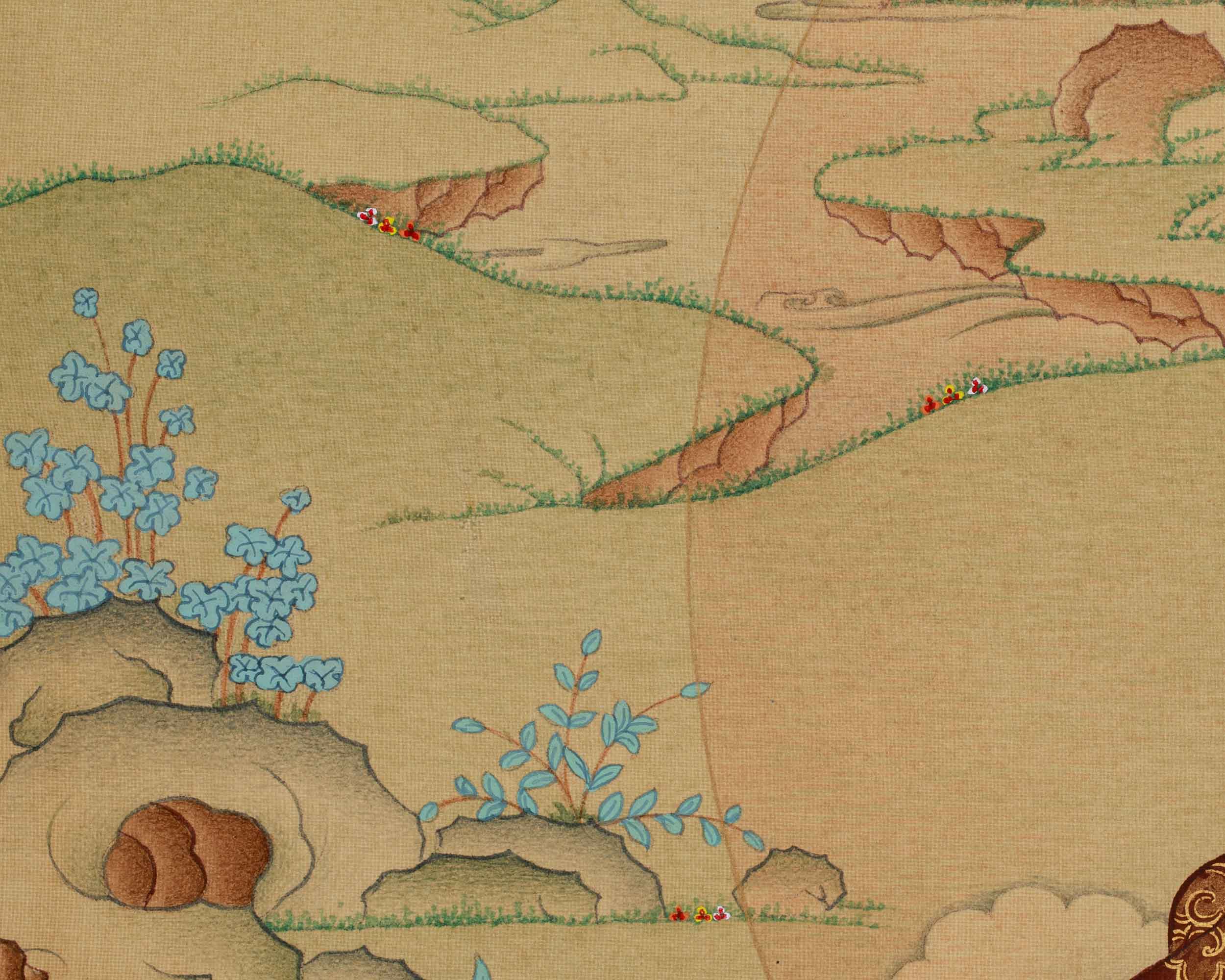 Sacred Guru Rinpoche Print | Padmasambhava Art | Buddhist Master