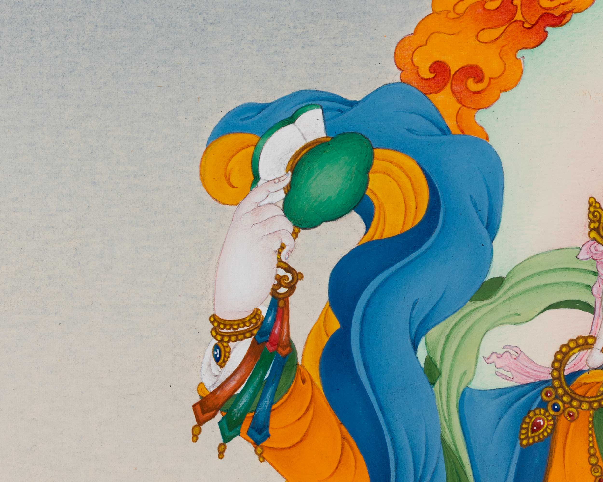 Achi Chokyi Drolma | Dakini Thangka | Tibetan Thangka Prints