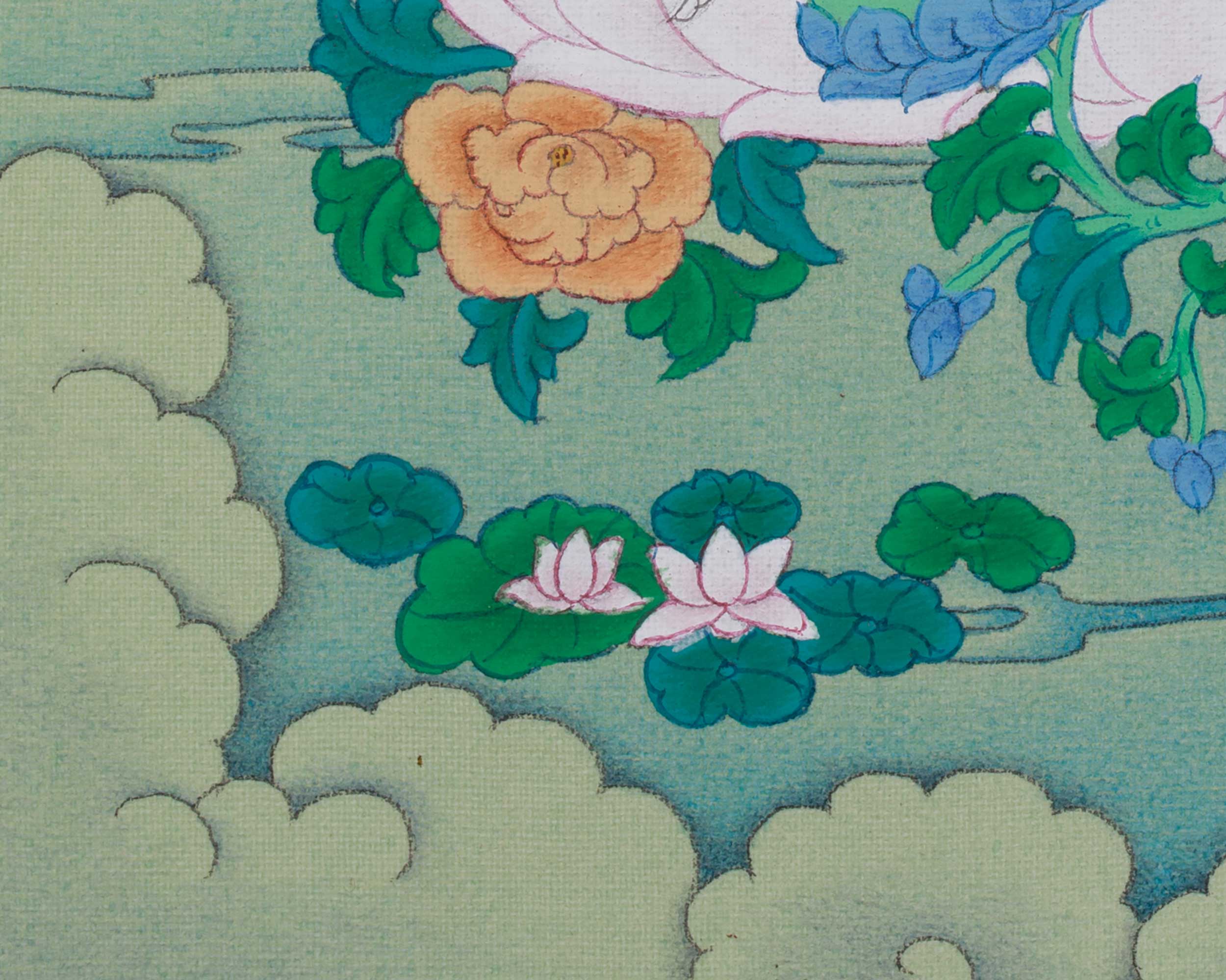 Green Tara Tibetan Thangka | Mother of Liberation | Wisdom Deity