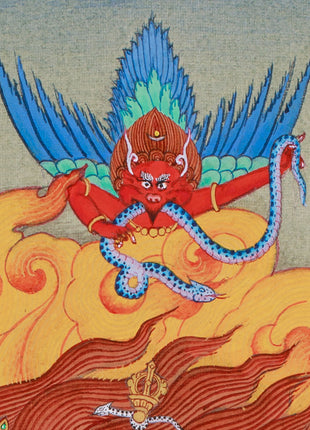 Yidam Vajrakilaya | Wrathful Deity Painting