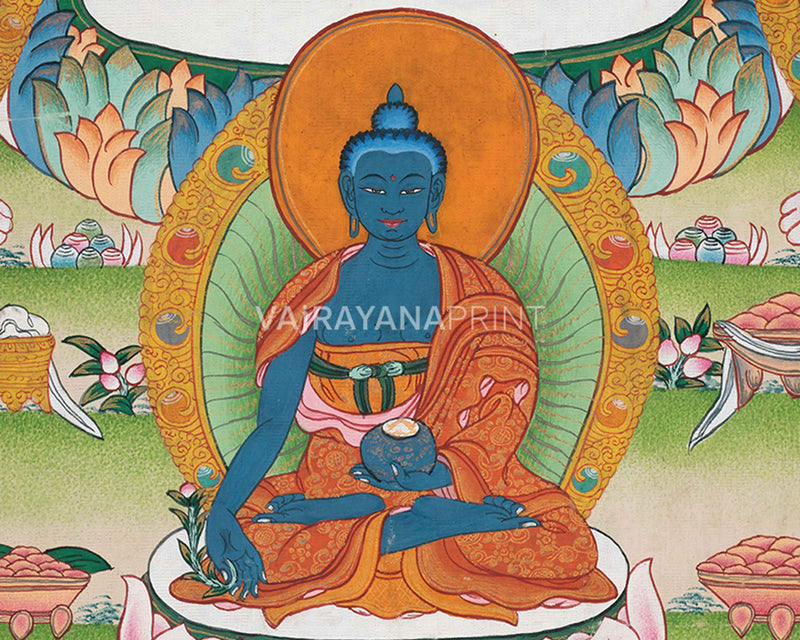 1000-Armed Chenrezig Thangka Print | Divine Tibetan Art | Meditative Masterpiece