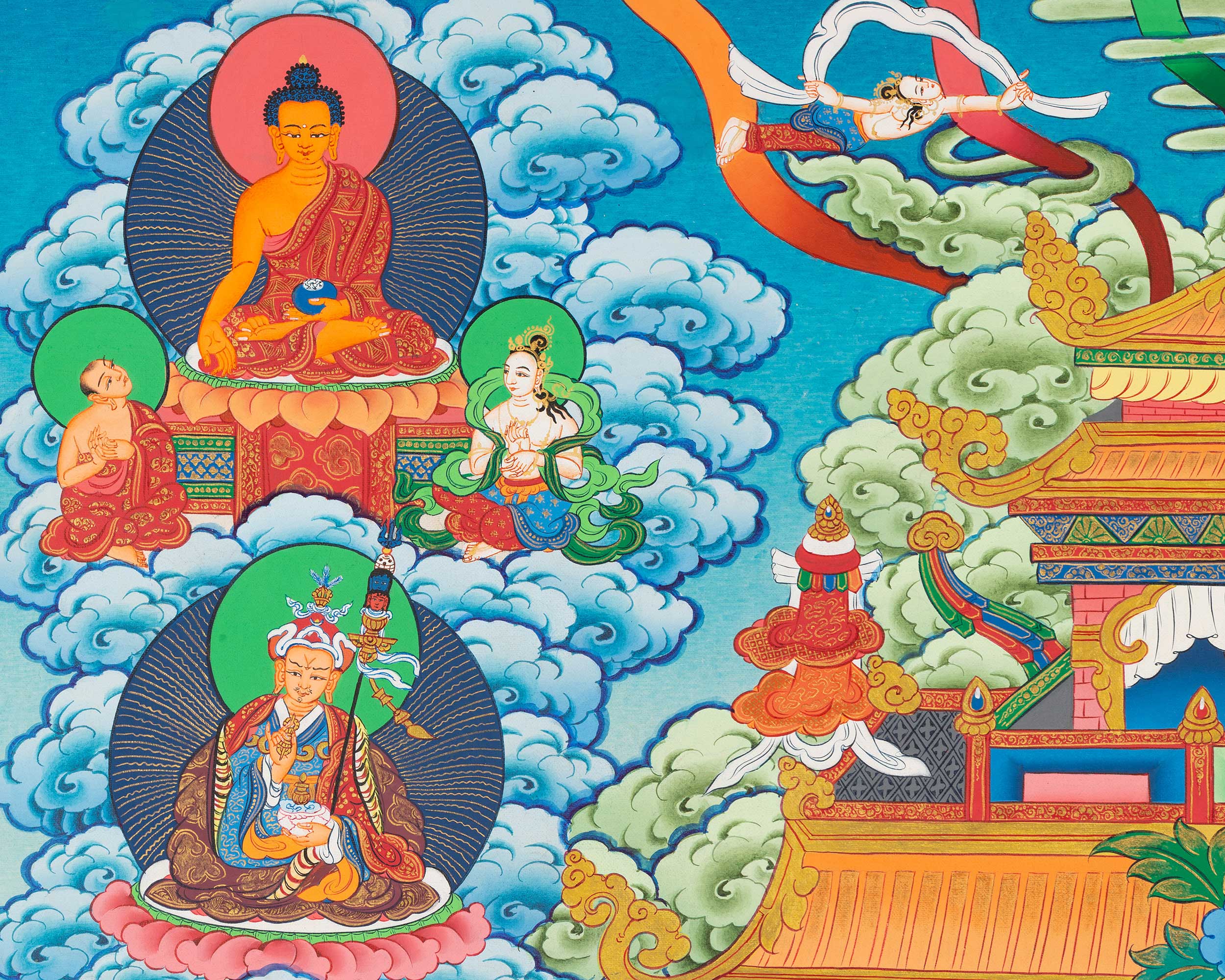 Original Amitabha Buddha Pure Land | Sukhavati Bhuwan