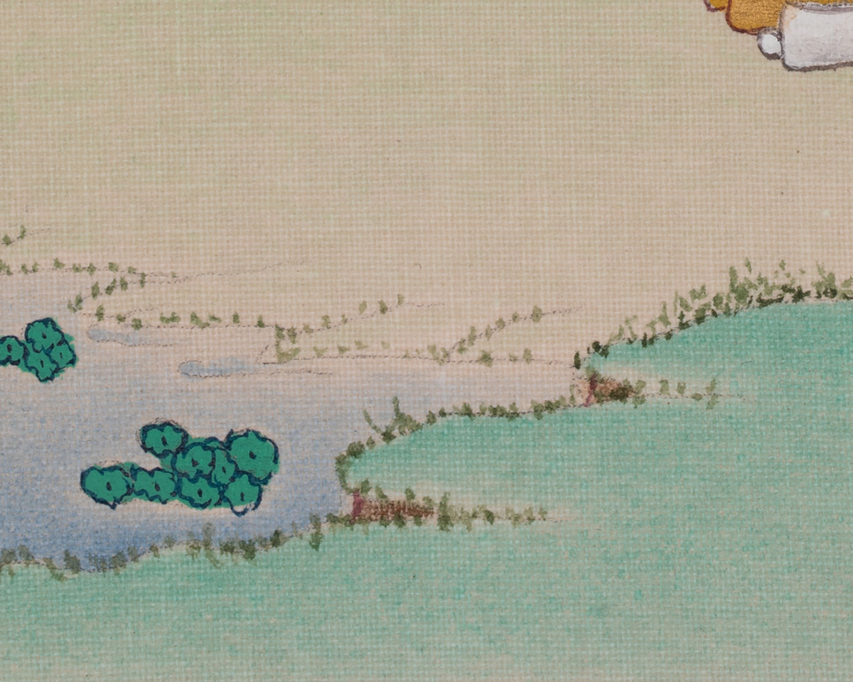 Ratnasambhava Buddha Thangka | The Buddha of Generosity and Equality