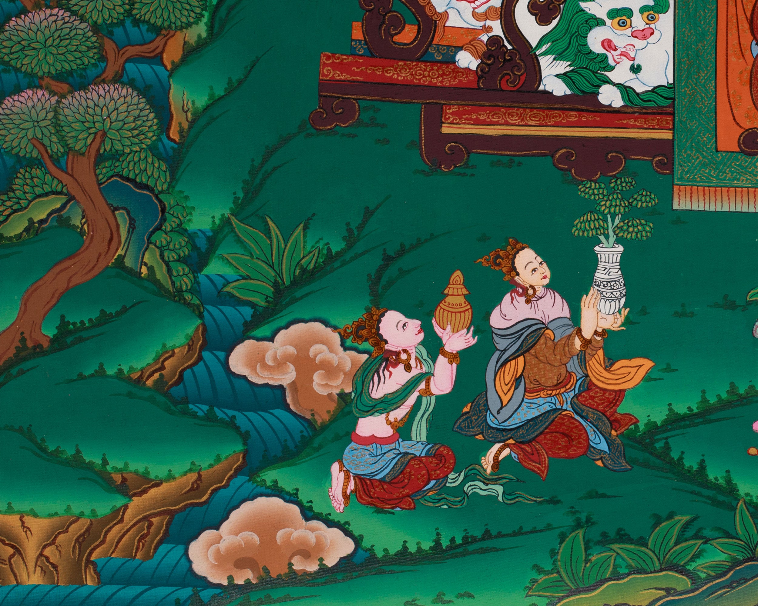 Historical Gautama Buddha Thangka | Founder of Buddhism