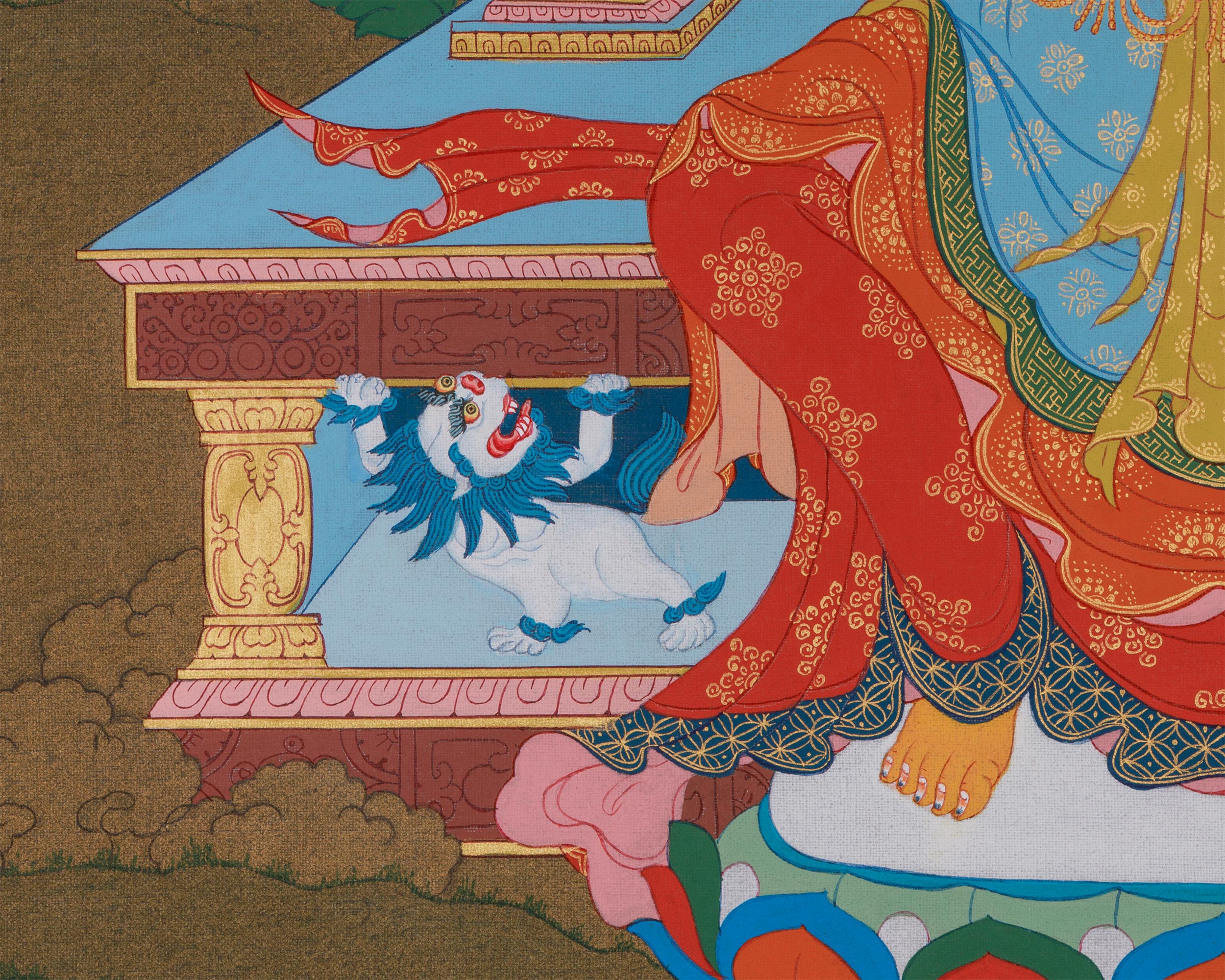 Buddha Maitreya Thangka | The Future Buddha of Compassion and Wisdom