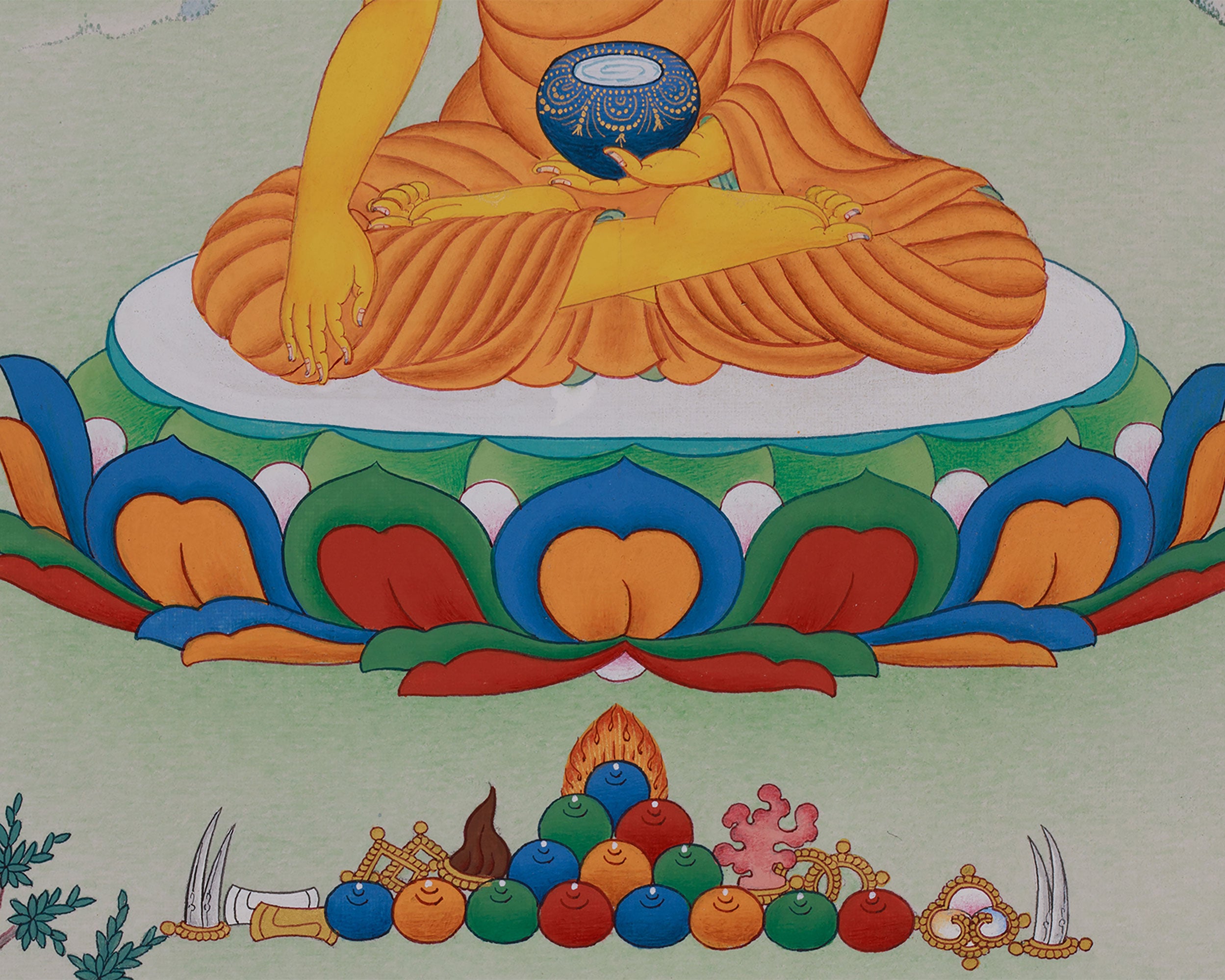 The Sage of The Shakyas, Buddha Shakyamuni Thangka