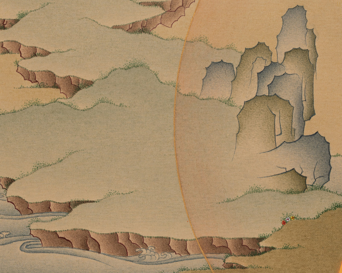 Shakyamuni Buddha Buddhist Thangka | Sacred Artwork of Enlightenment and Wisdom